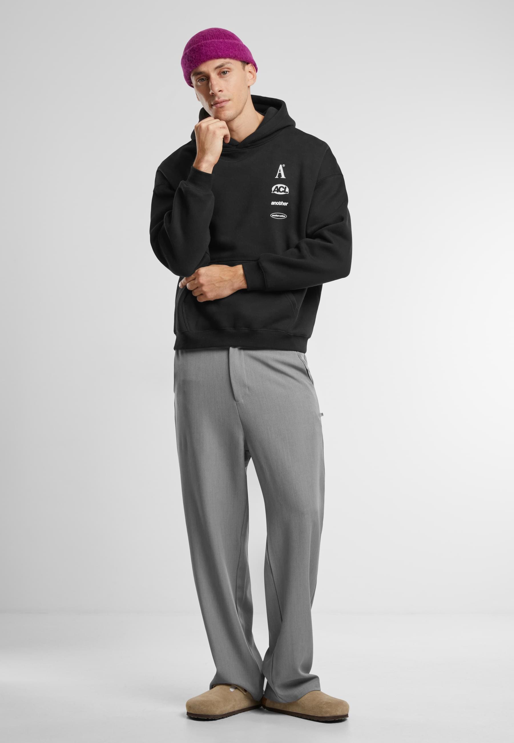 Another Cotton Lab Kapuzensweatshirt »Another Cotton Lab Coffee and Workout Oversized Hoodie«, (1 tlg.)