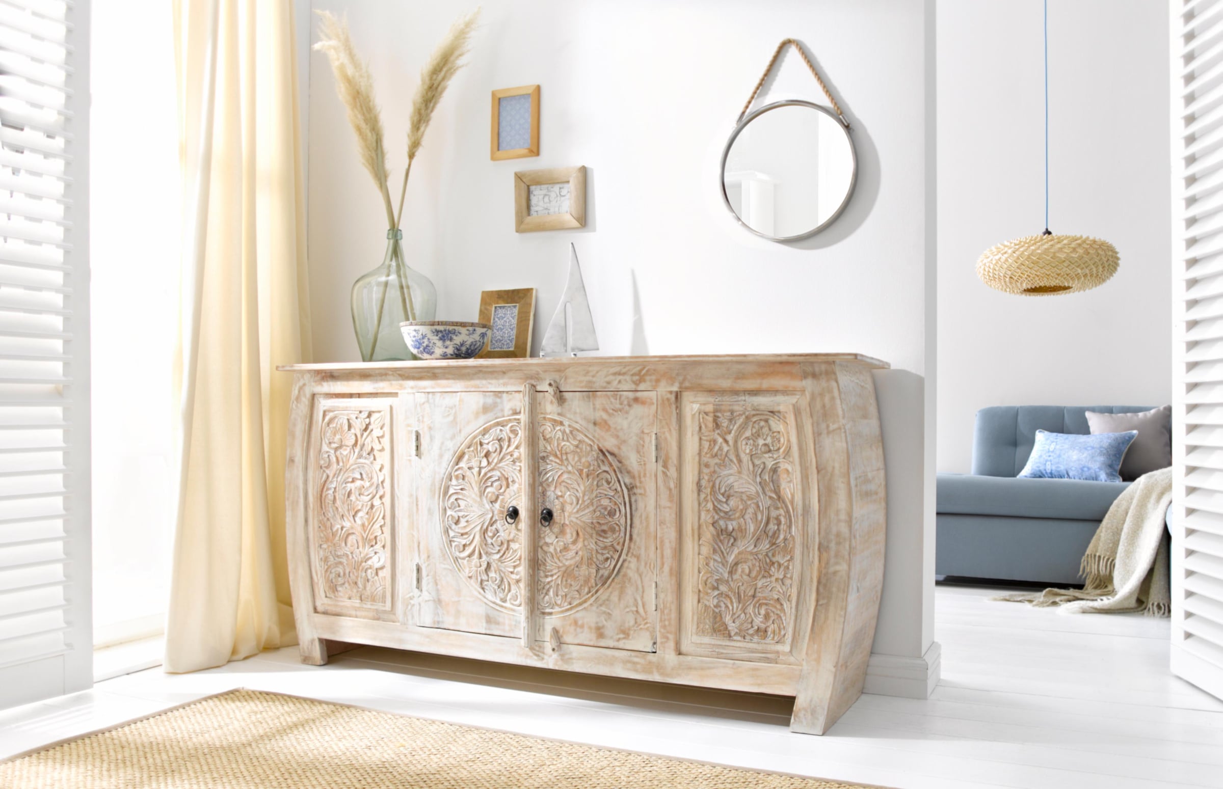 Home affaire Sideboard, Breite 166 cm