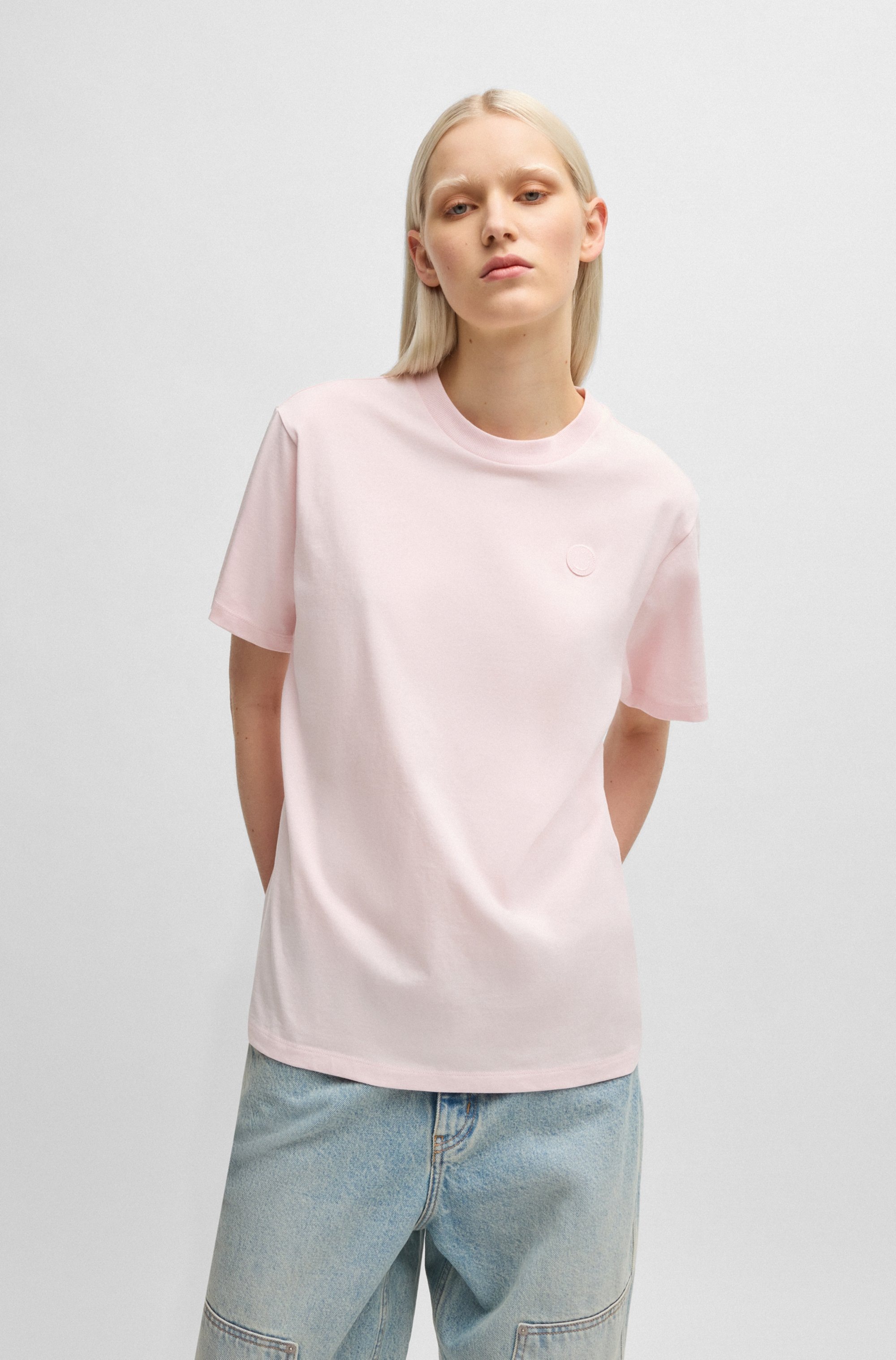 HUGO Blue Marškinėliai »Vintage Tee_B_1« su Logo...