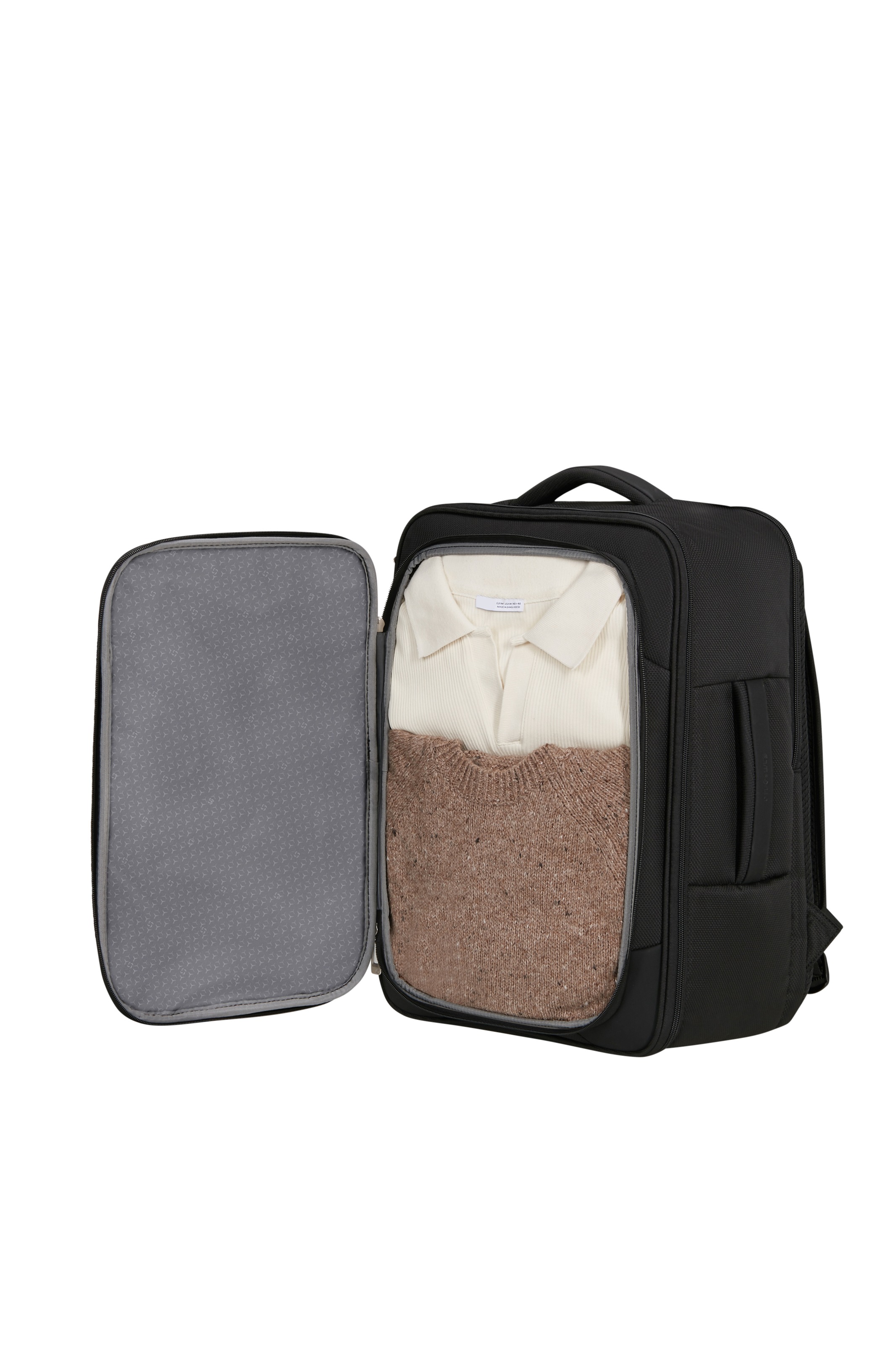 Samsonite Reiserucksack recycelte Materialien