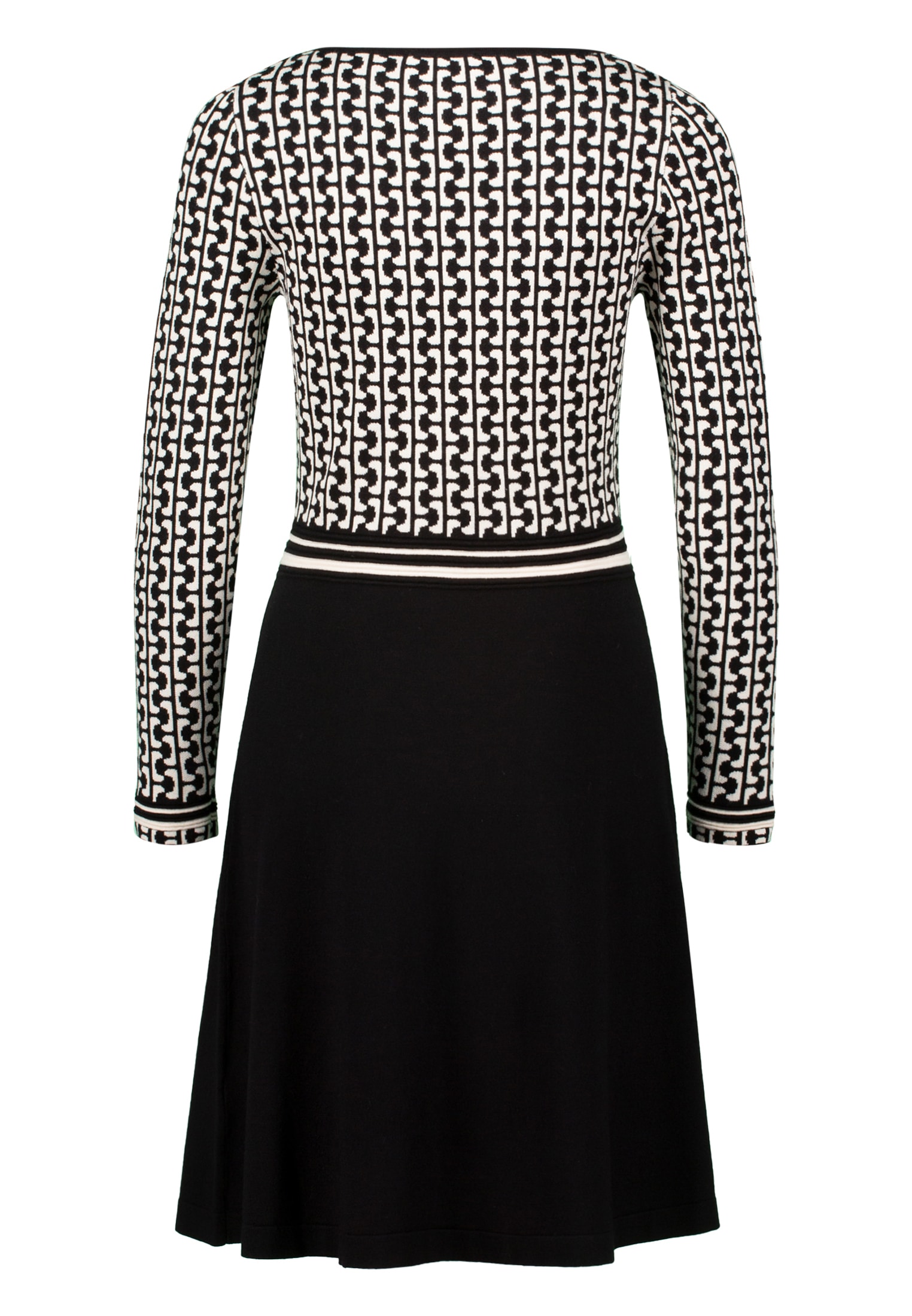 Zero Strickkleid »Damen grafisches Muster« Ohne Tasche Plain/ohne Details