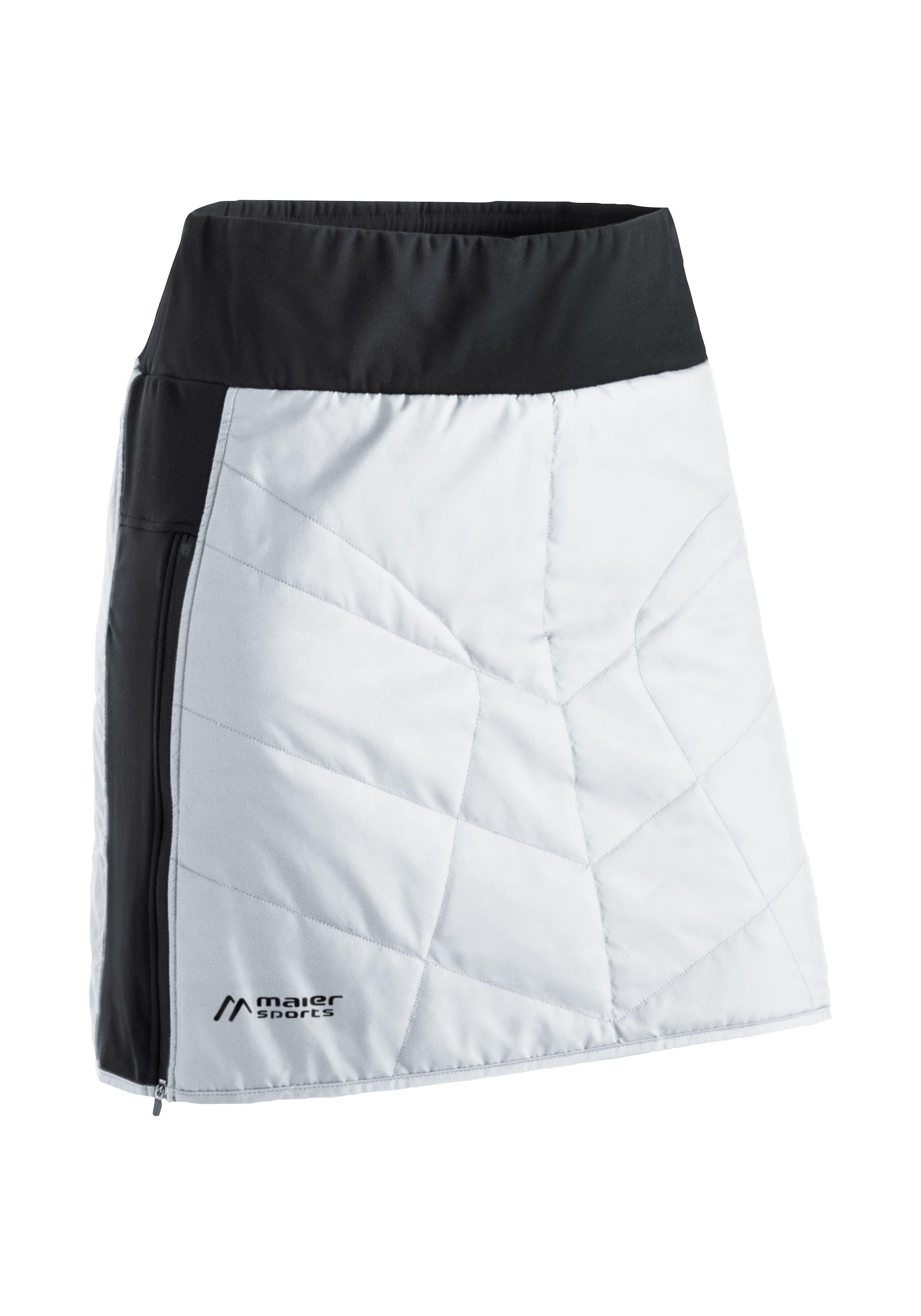 Maier Sports Sweatrock "Skjoma Skirt W", Damen Überrock, atmungsaktiv und windabweisend, elastischer Bund