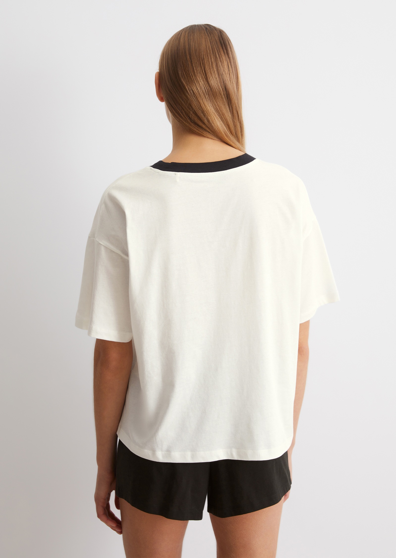 Thumbnail - Marc OPolo Shorty 2 tlg. Kurzarm, Rundhalsausschnitt