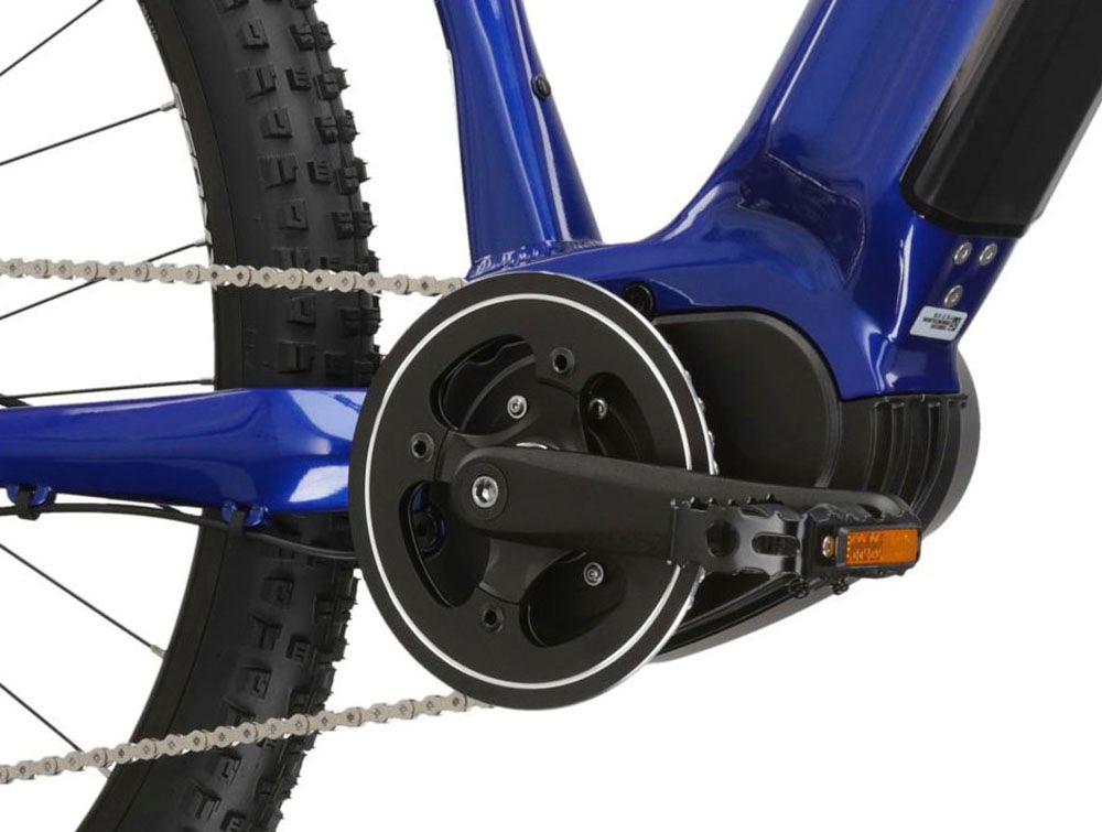 Kross E-Bike »E-MTB Hexagon Boost 5.0 29 Zoll blau«, 9 Gang, microSHIFT, ADVENT M6195, Mittelmotor 250 W