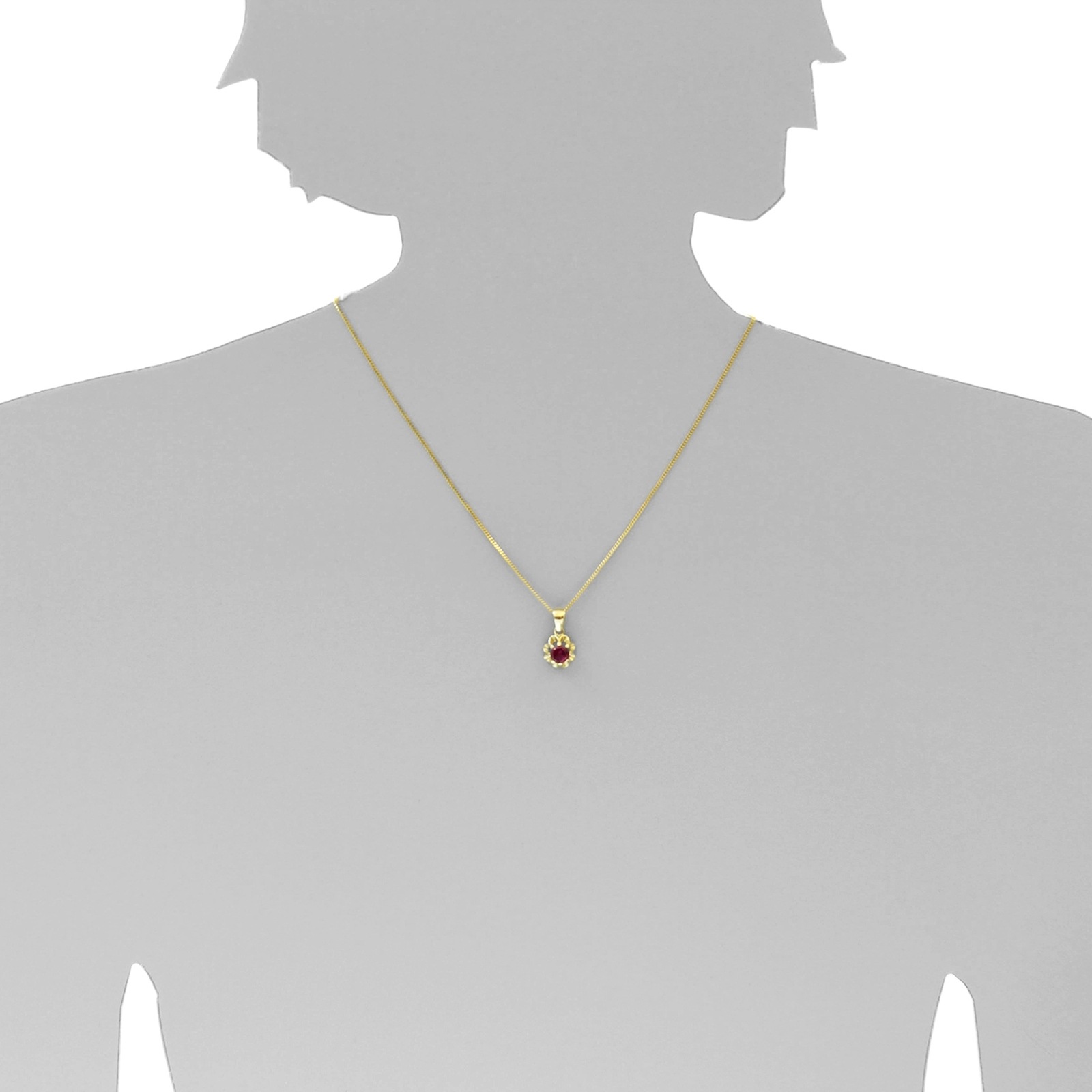Ostsee-Schmuck Pia Necklace Yellow Gold 42cm 3