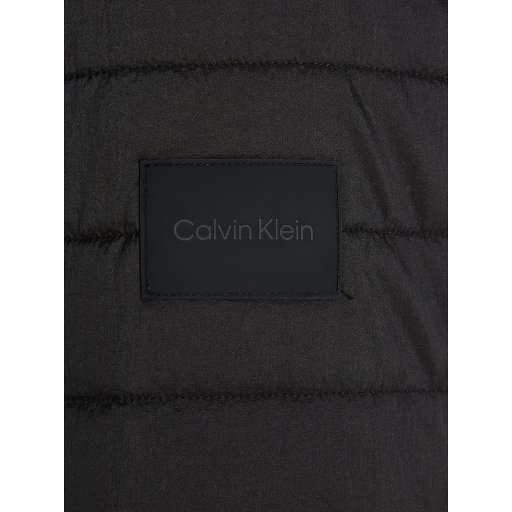 Calvin Klein Big&Tall Steppjacke »BT_QUILTED CRINKLE JACKET HOOD«, mit Kapuze