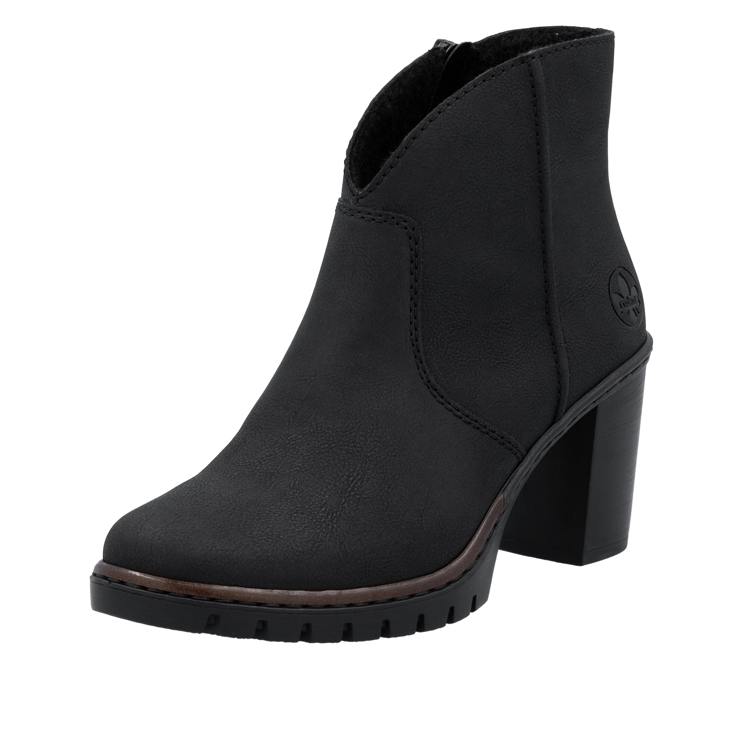 Rieker Ankleboots, Stiefelette, Plateauboots, Blockabsatz, in eleganter Opt günstig online kaufen