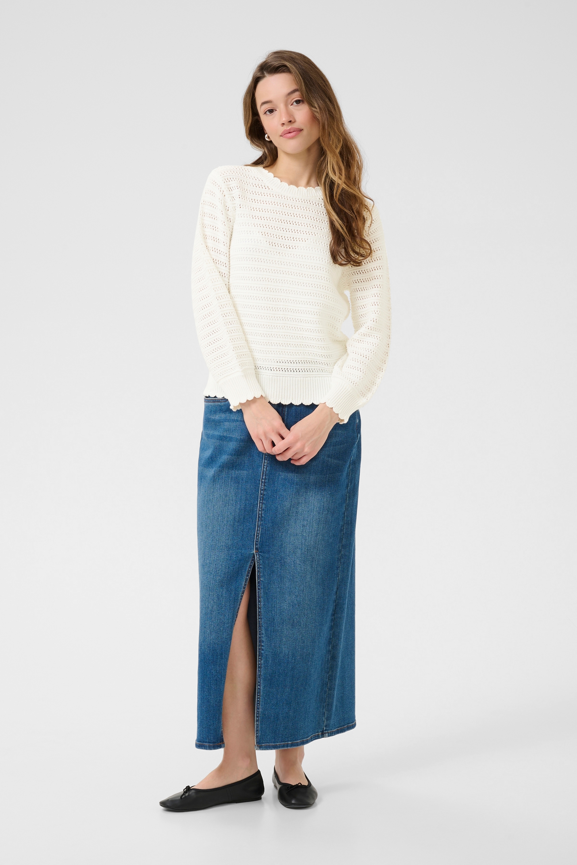 KAFFE Strickpullover »Damen Strickpullover KAandrea«