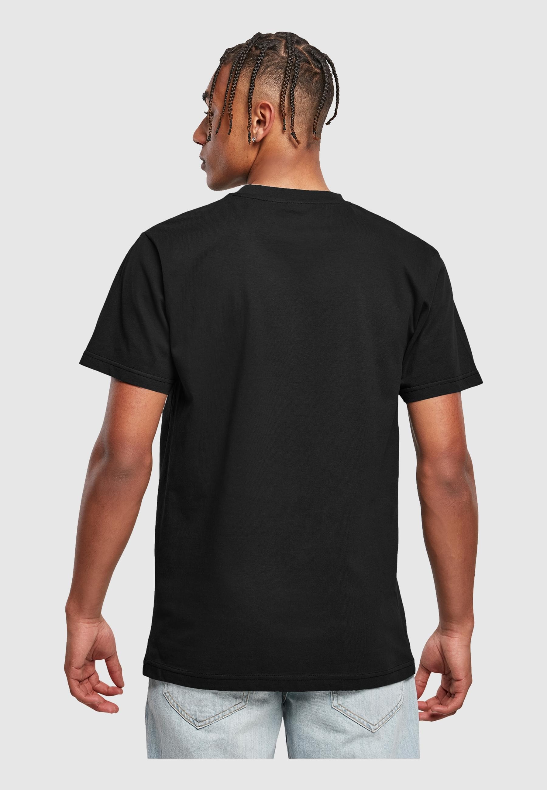 Merchcode T-Shirt »Merchcode Herren Peace - Graffiti T-Shirt Round Neck«, (1 tlg.)