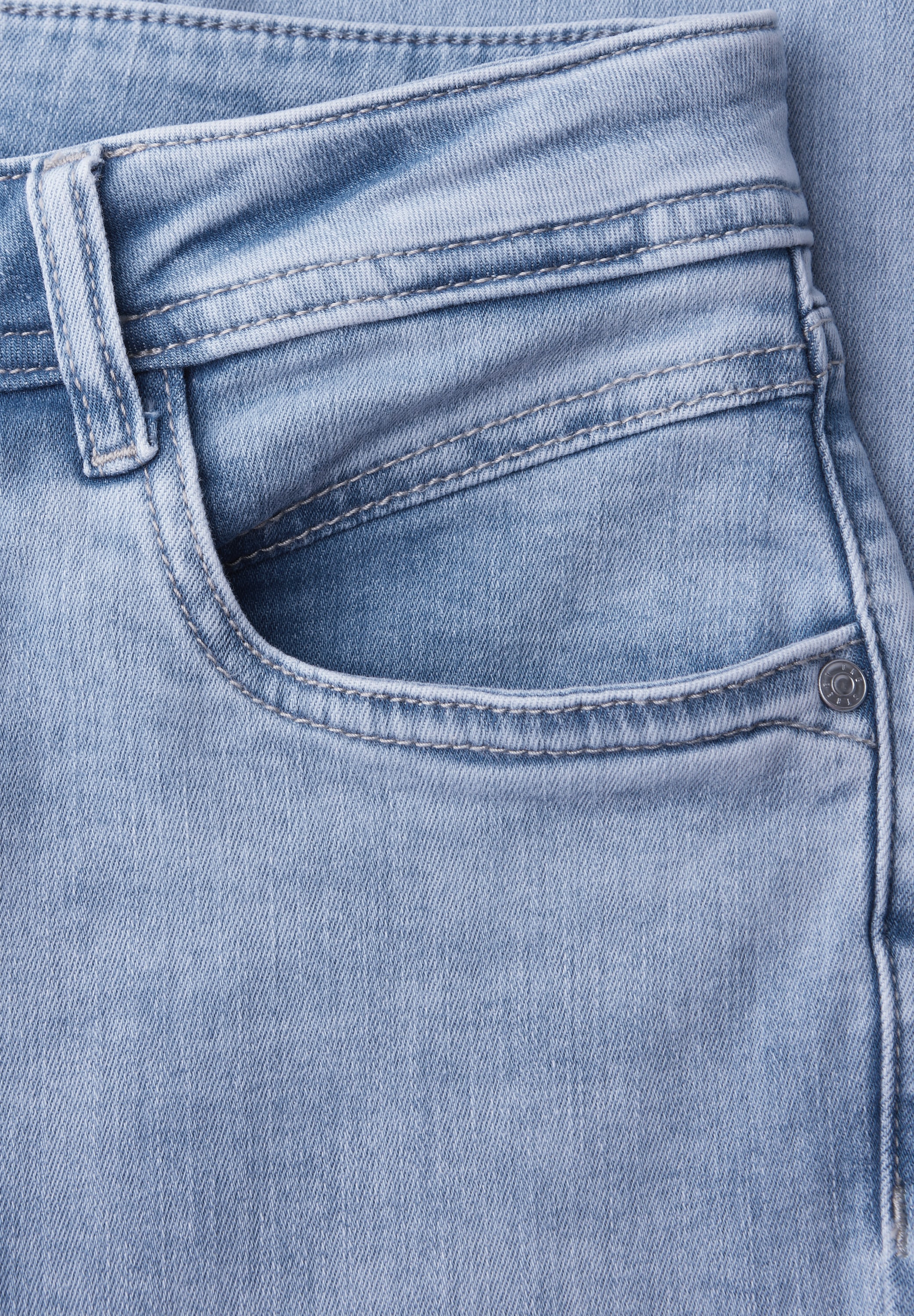 STREET ONE Slim-fit-Jeans im Denim Look