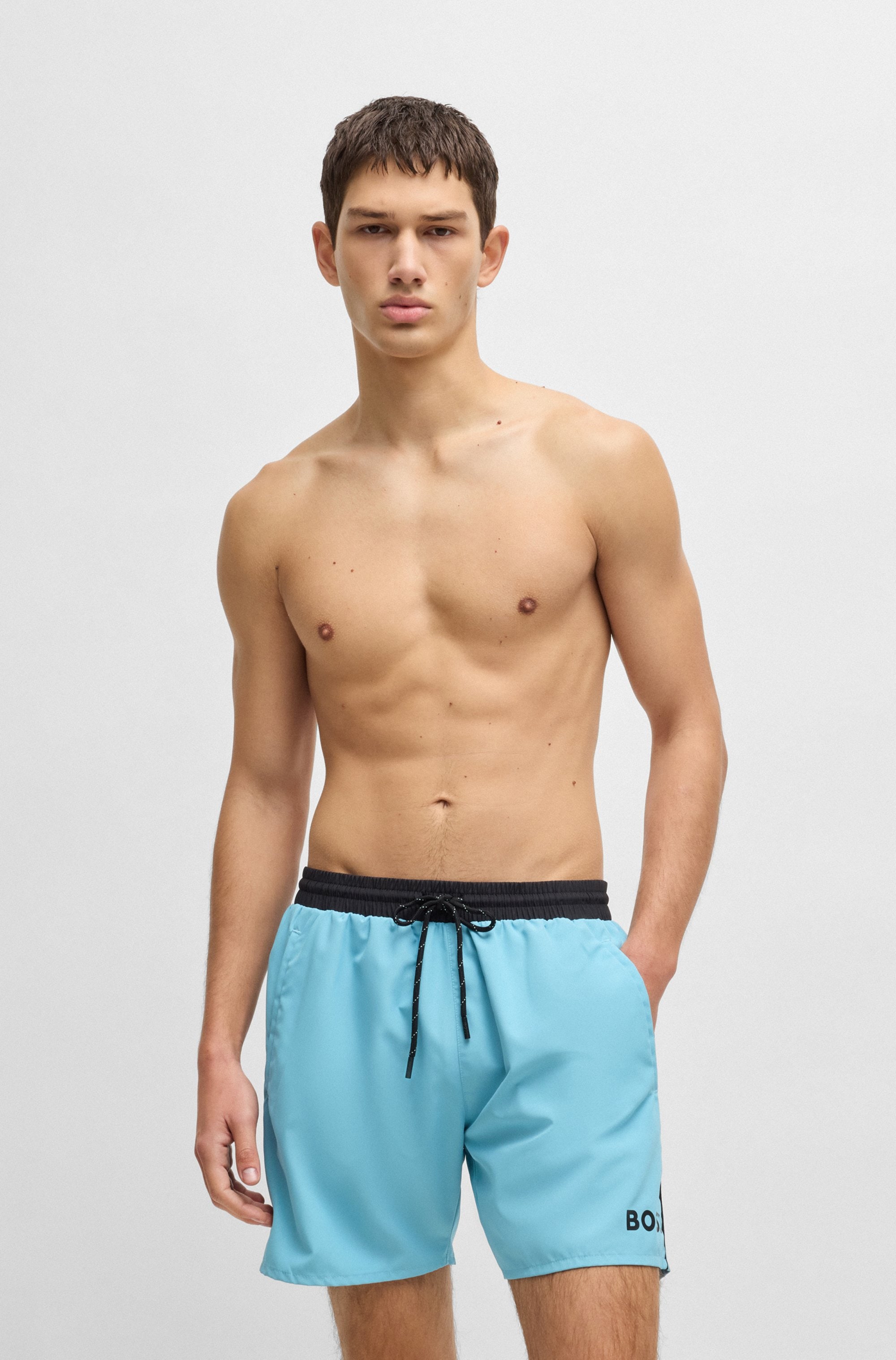 BOSS Badeshorts "Starfish", mit Kontraststreifen günstig online kaufen