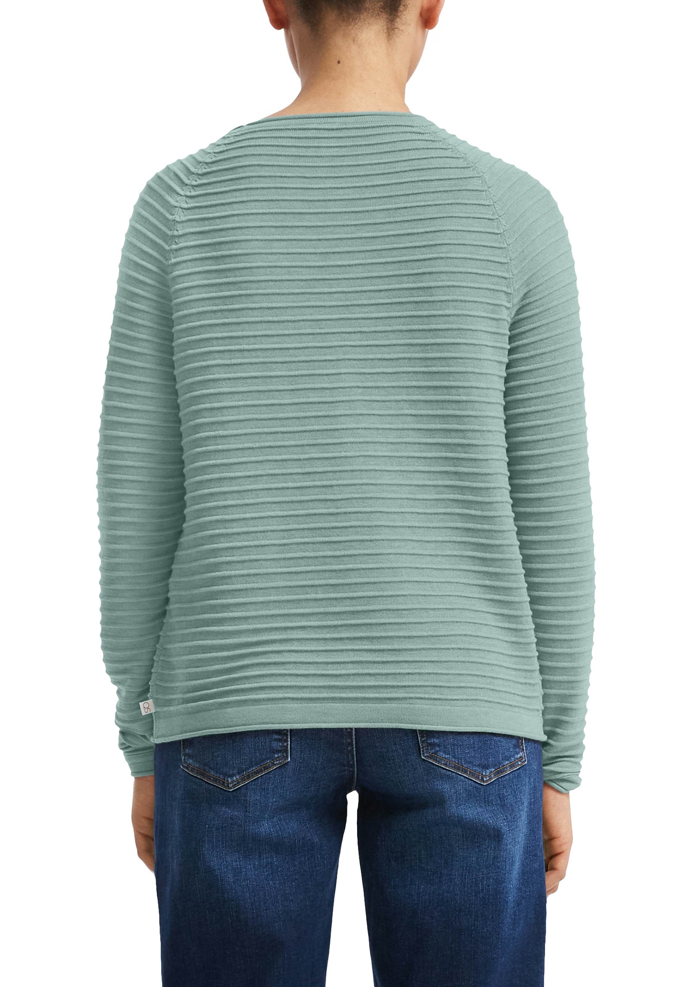 QS Strickpullover, mit Strukturmuster günstig online kaufen