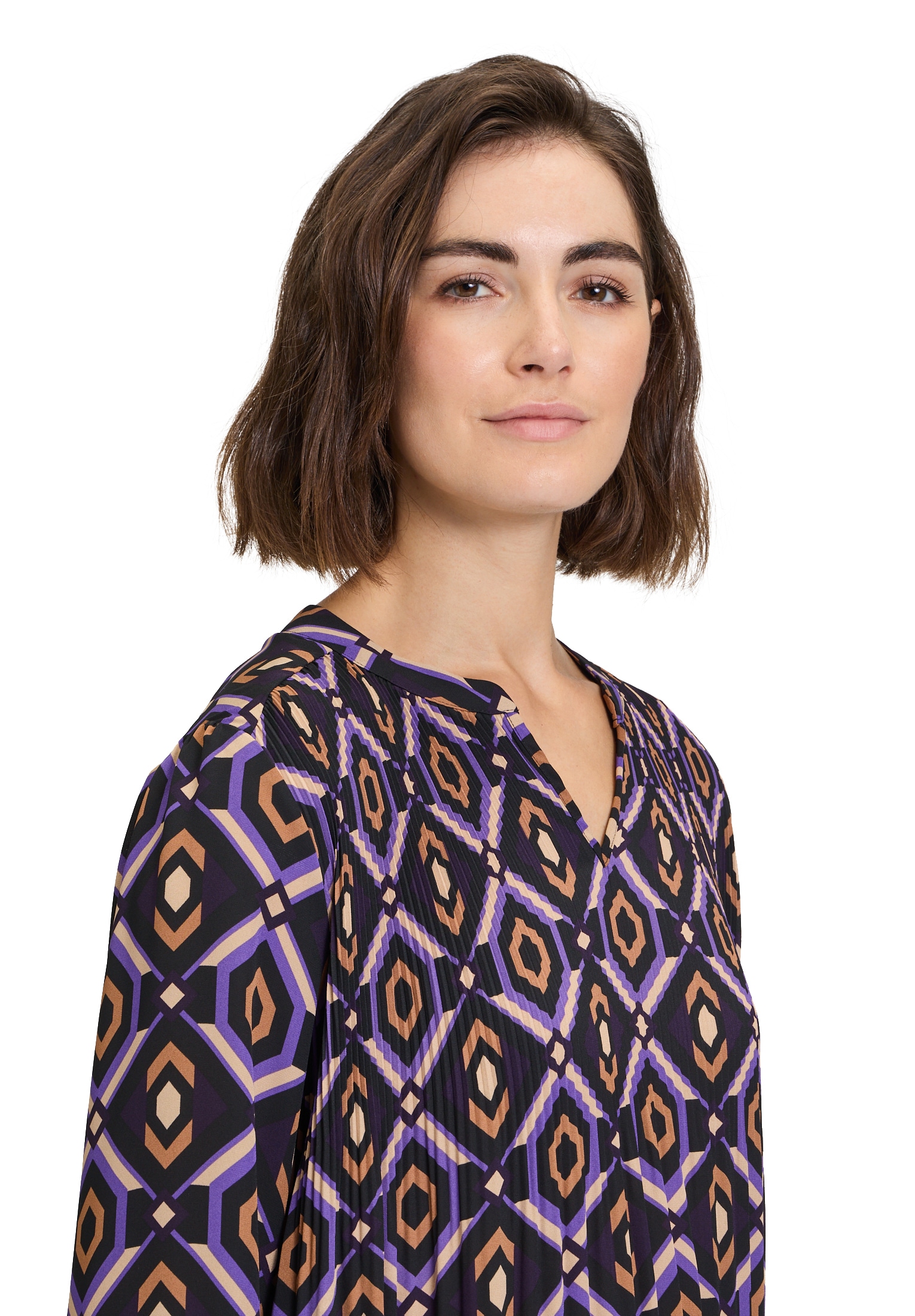 Betty Barclay Schlupfbluse »Betty Barclay Damen Schlupfbluse mit Plissee«