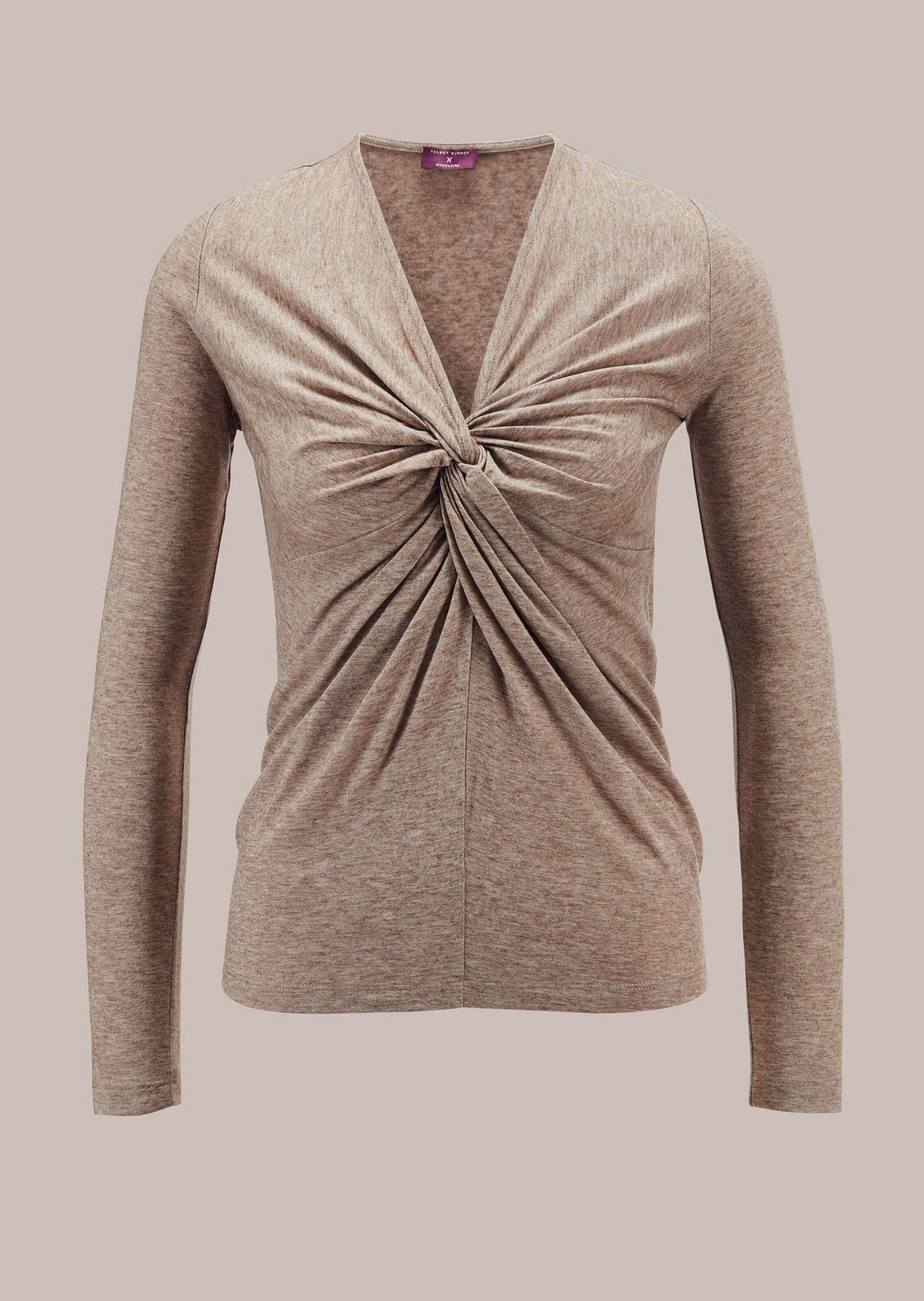 MADELEINE Langarmshirt »Shirt Shirt mit Knotendetail«