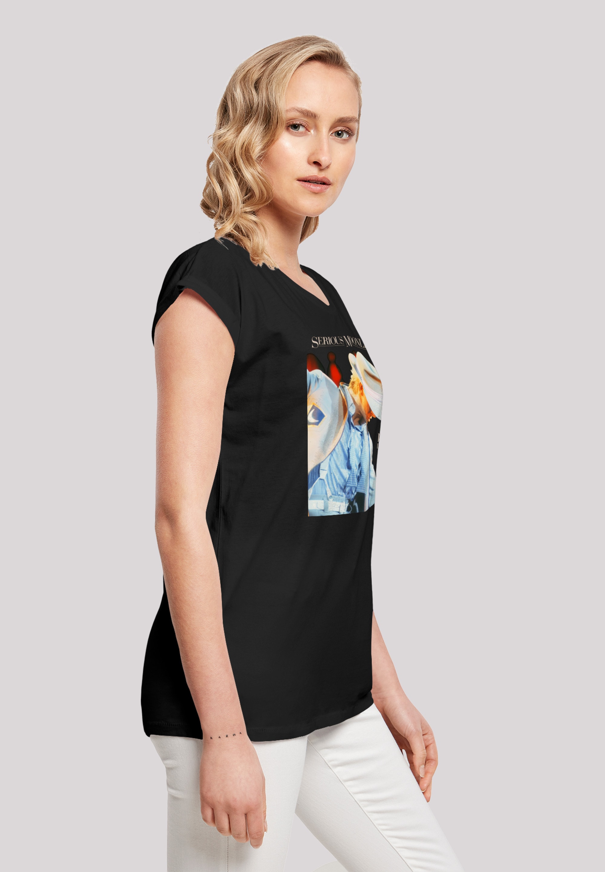 F4NT4STIC T-Shirt »David Bowie Serious Moonlight«, Print