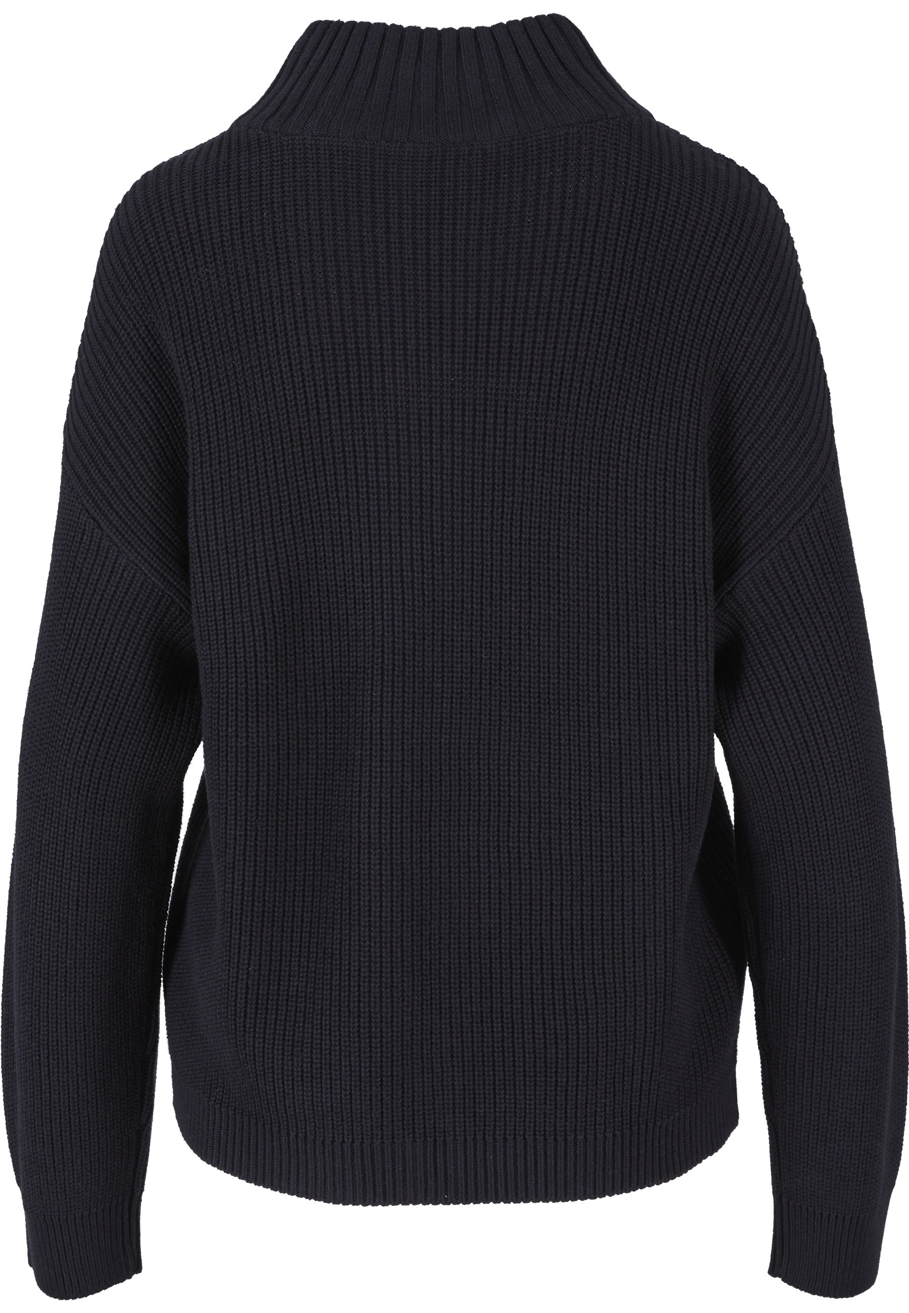 URBAN CLASSICS Strickjacke »Urban Classics Damen Ladies Knitted Zip Cardigan« 1 Stk.