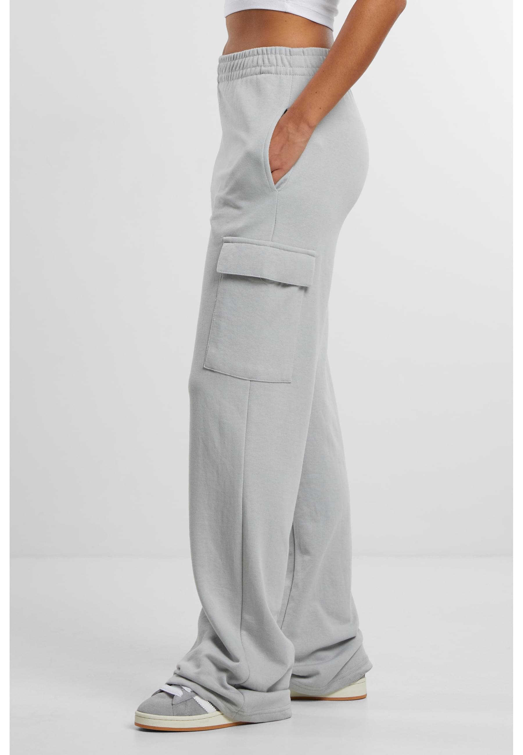 URBAN CLASSICS Jogginghose »Urban Classics Damen Ladies Baggy Light Terry Sweat Pants«, (1 tlg.)