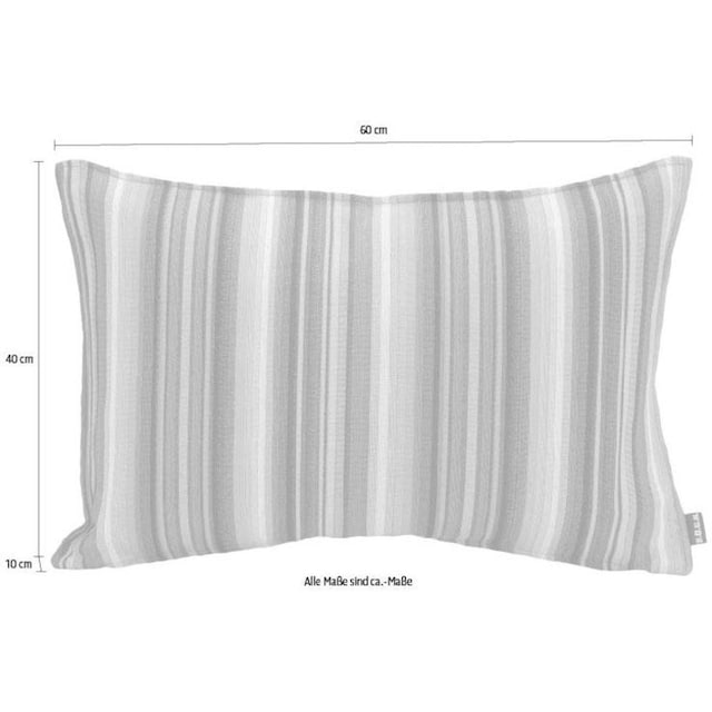 H.O.C.K. Dekokissen »Blondie«, (1 St.), mit bunten Streifen, Kissenhülle  mit Füllung, 1 Stück auf Rechnung | BAUR