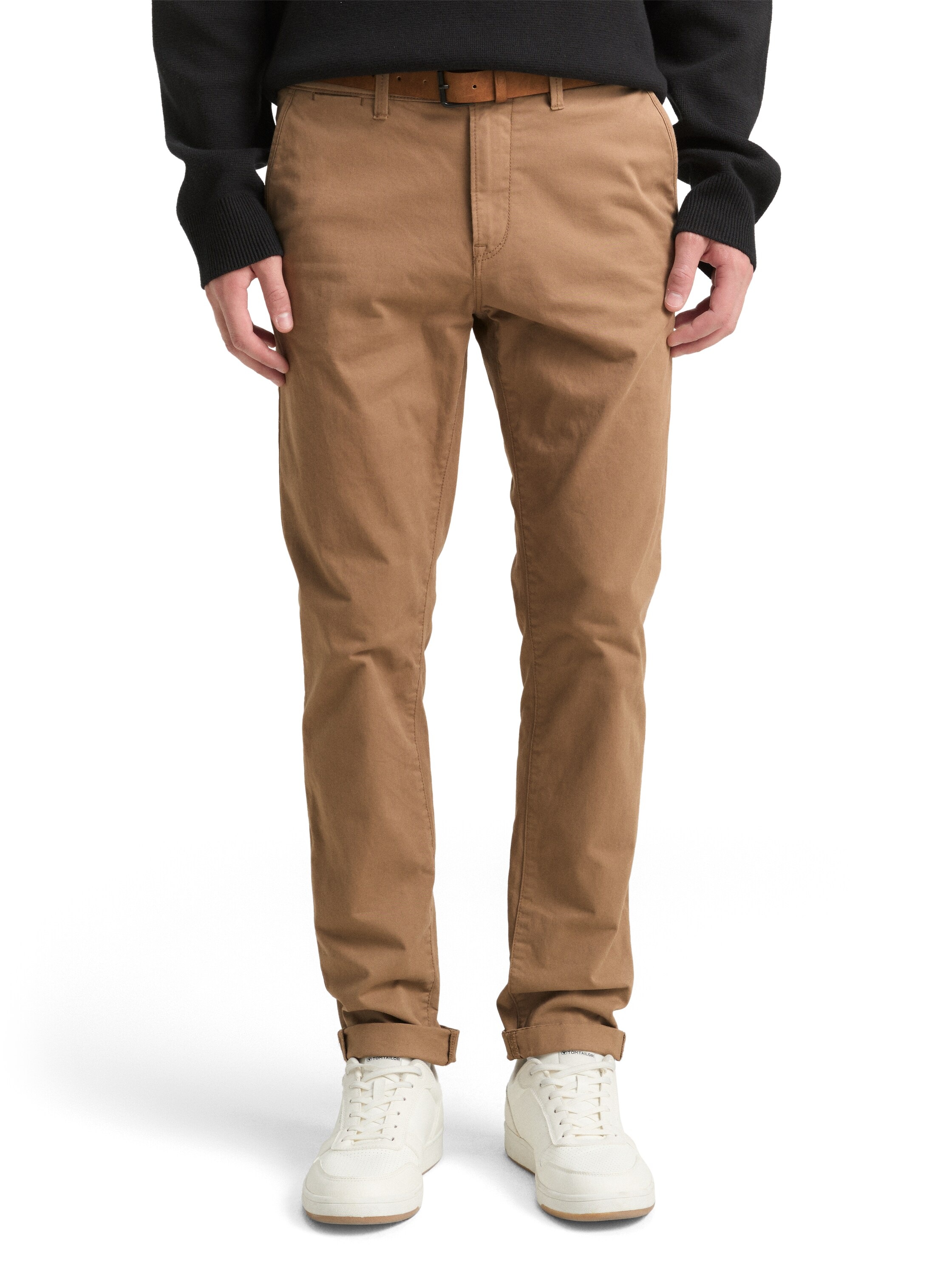 TOM TAILOR Denim Chinohose leicht vorgewaschen