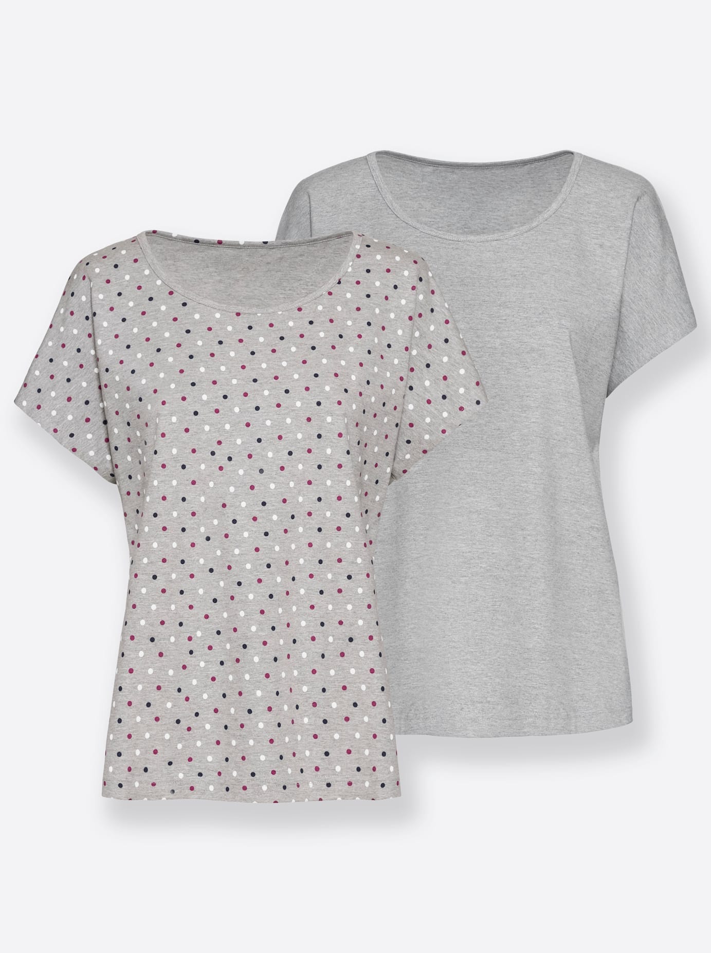 feel good Kurzarmshirt "Shirts" 2 Stk. tlg. günstig online kaufen