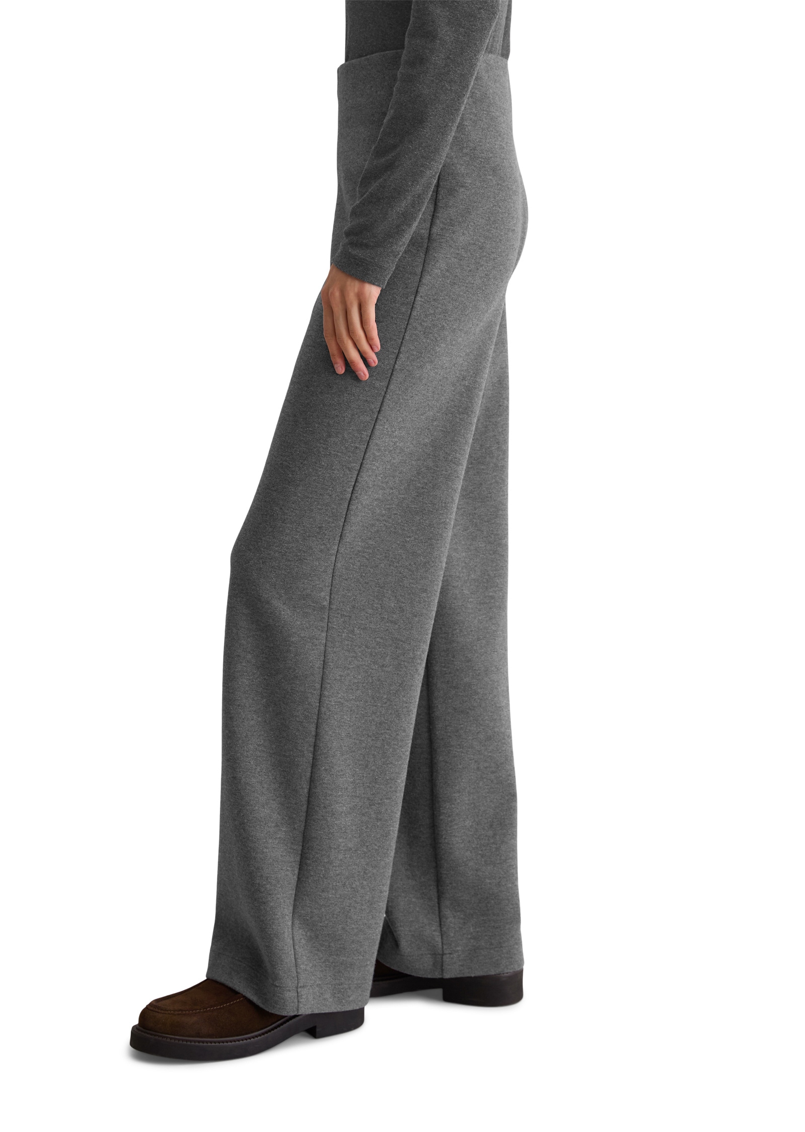 Marc O'Polo Jerseyhose »aus kompaktem Interlockjersey«