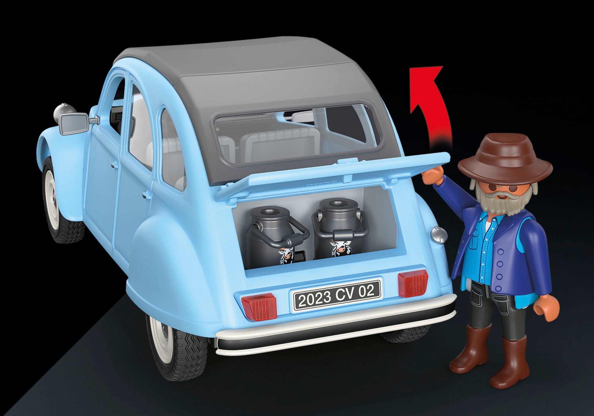 Playmobil® Konstruktions-Spielset »Citroën 2CV (70640)«, (57 St.)
