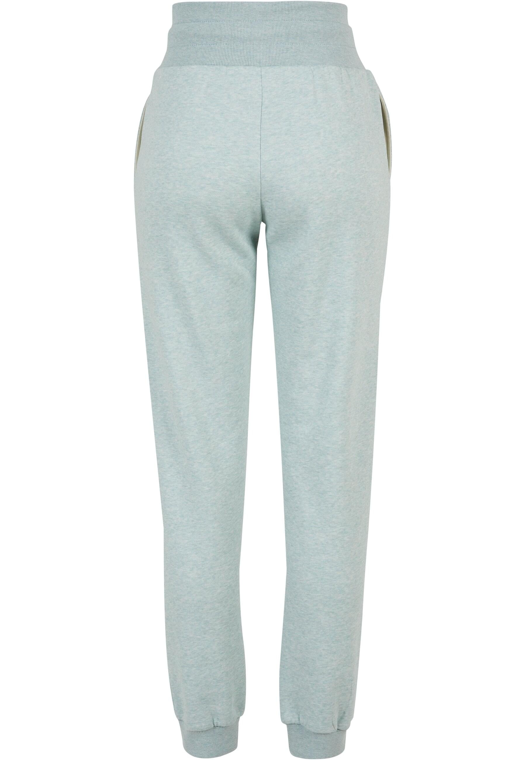 URBAN CLASSICS Stoffhose »Urban Classics Damen Ladies High Waist Color Melange Sweat Pants«, (1 tlg.)