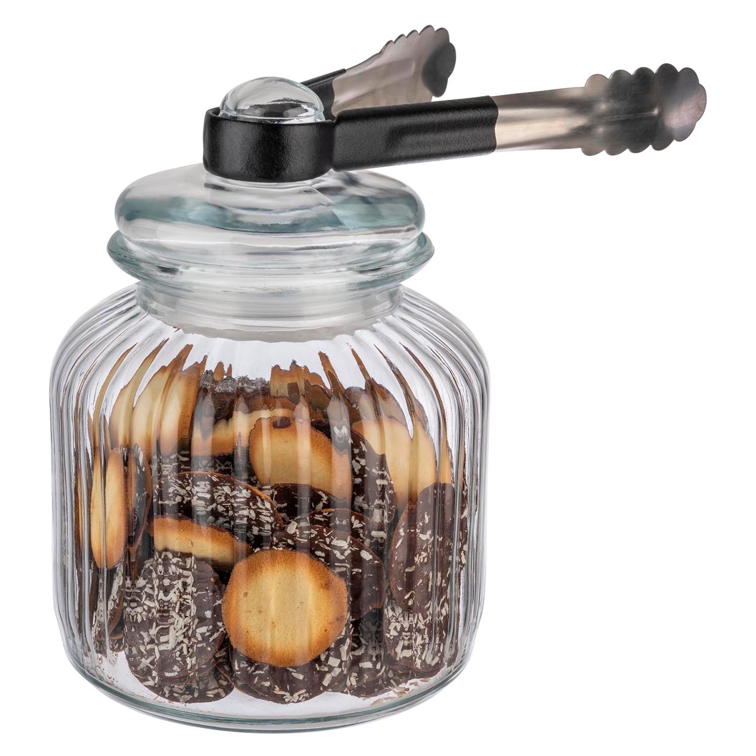 APS Vorratsglas »-COOKIEGO- aus Glas, Öffnung: ca. Ø 9 cm«, (1 tlg.), kann auch als Vase verwendet werden