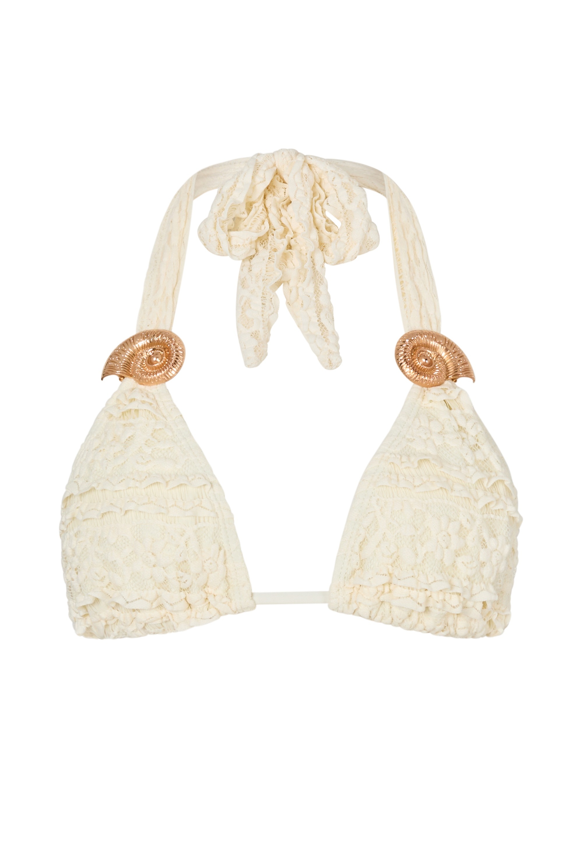 Moda Minx Triangel-Bikini-Top »Lace Nautilus Shell«, (1 St.), mit tollen Muschel-Elementen