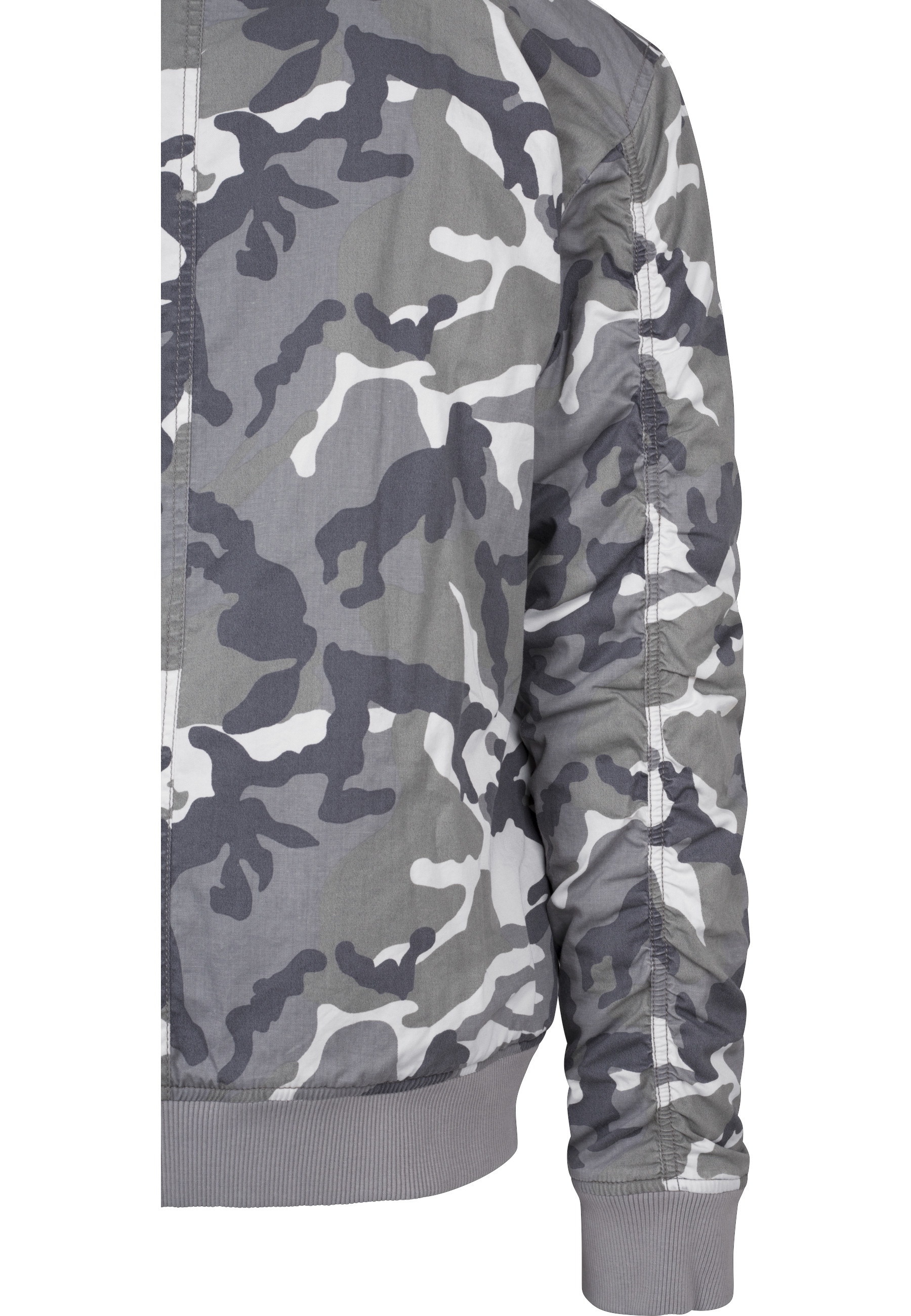 URBAN CLASSICS Bomberjacke »Urban Classics Herren Vintage Camo Cotton Bomber Jacket« 1 Stk. tlg. ohne Kapuze