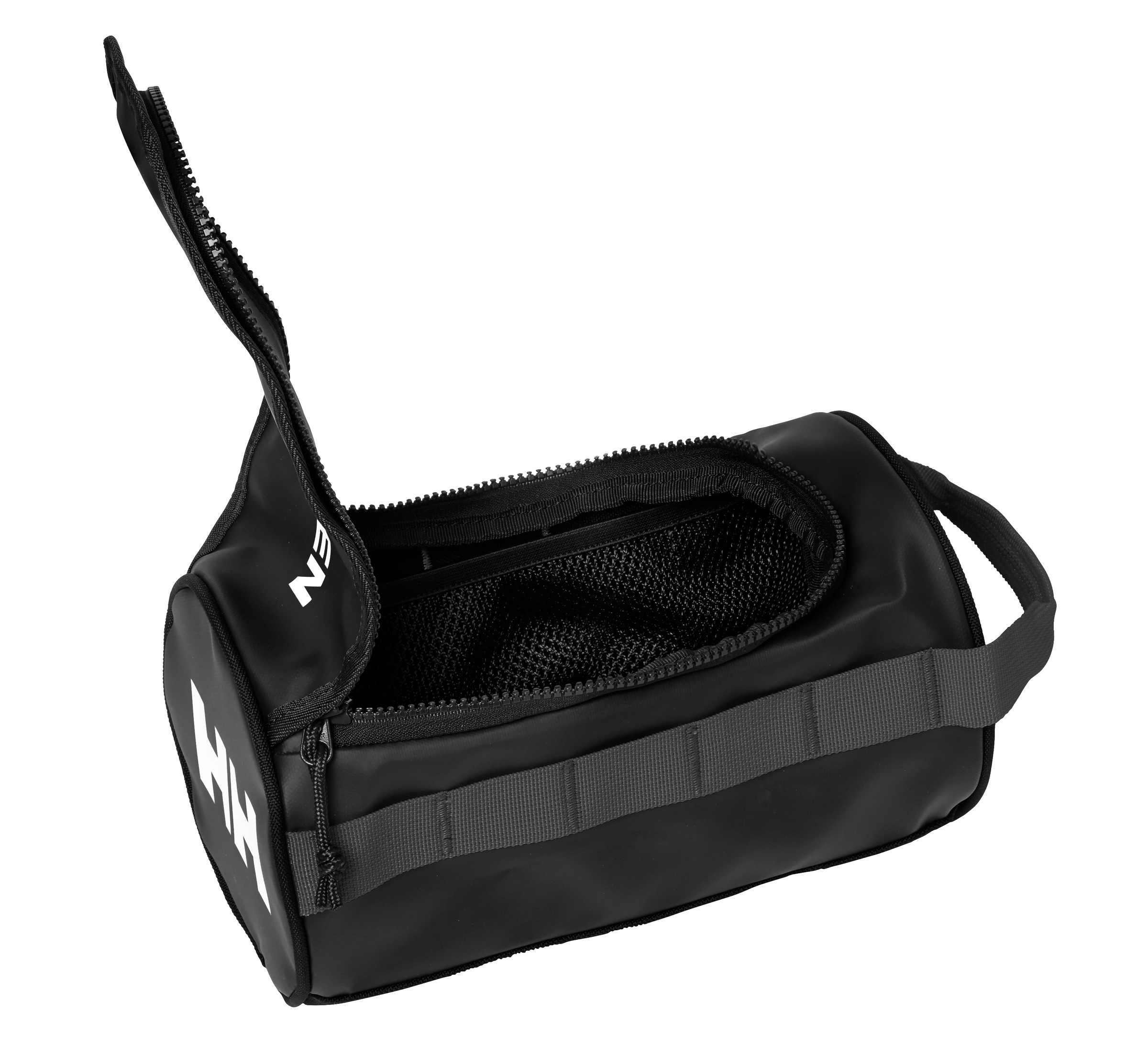 Kulturbeutel HELLY HANSEN "HH WASH BAG 2", Gr. B/H/T: 23,5cm x 13,5cm x 13,5cm, schwarz, Web, Polyester, Taschen Kulturbeutel, wasserabweisendes Material, Volumen 3 Liter, zum Aufhängen 2