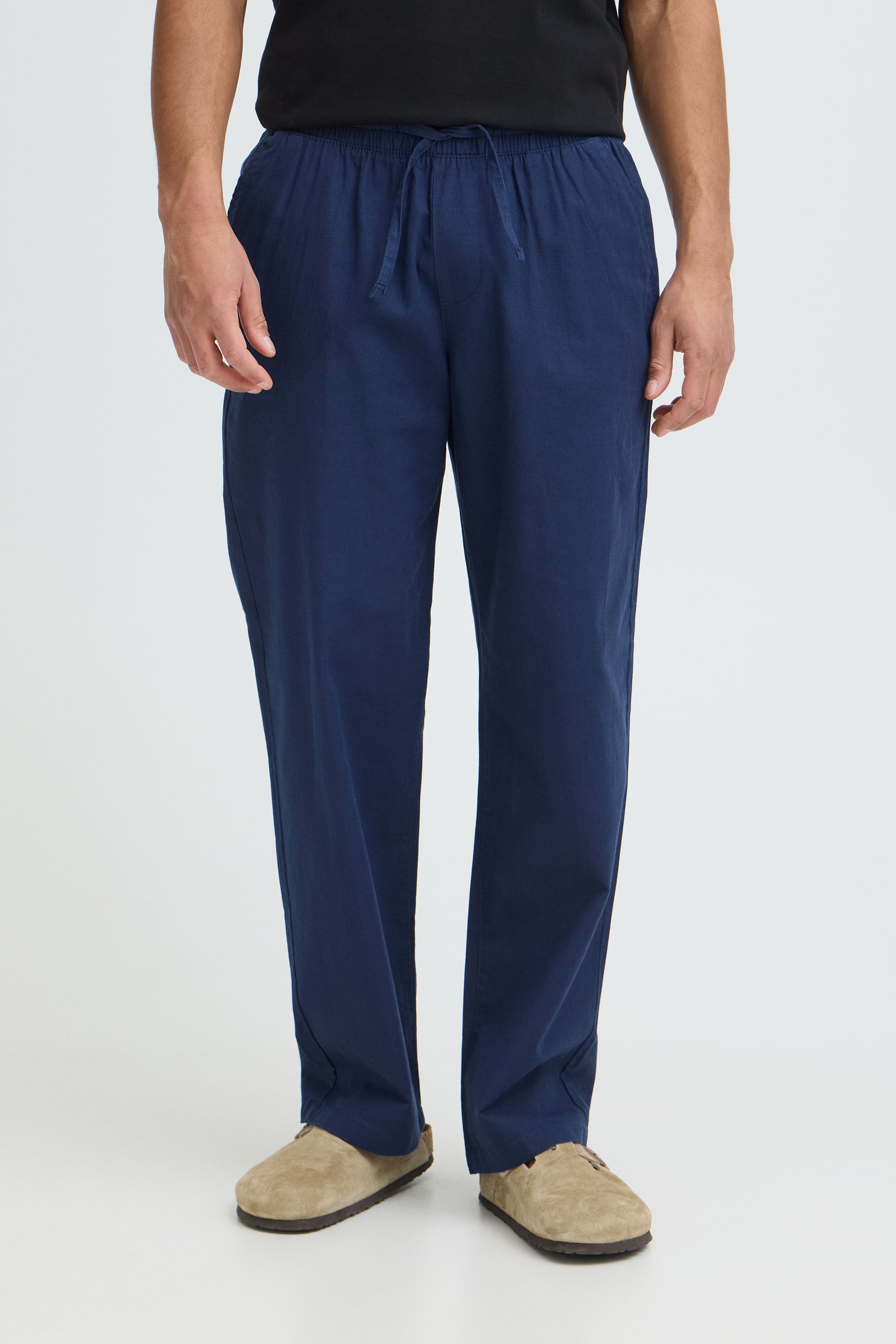 Blend Leinenhose "BHVolker" Stilvolle Hose aus Leinenmix günstig online kaufen