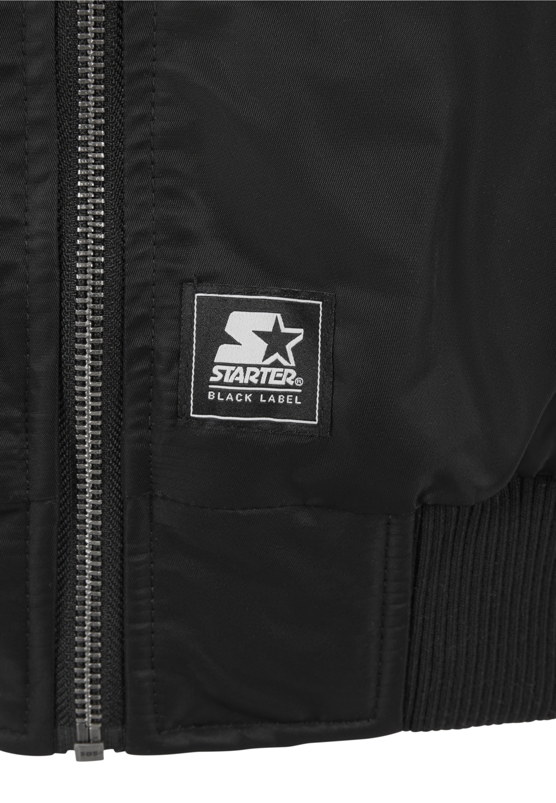 Starter Black Label Bomberjacke »Starter Black Label Starter Patch Bomberjacket« 1 Stk. tlg. ohne Kapuze