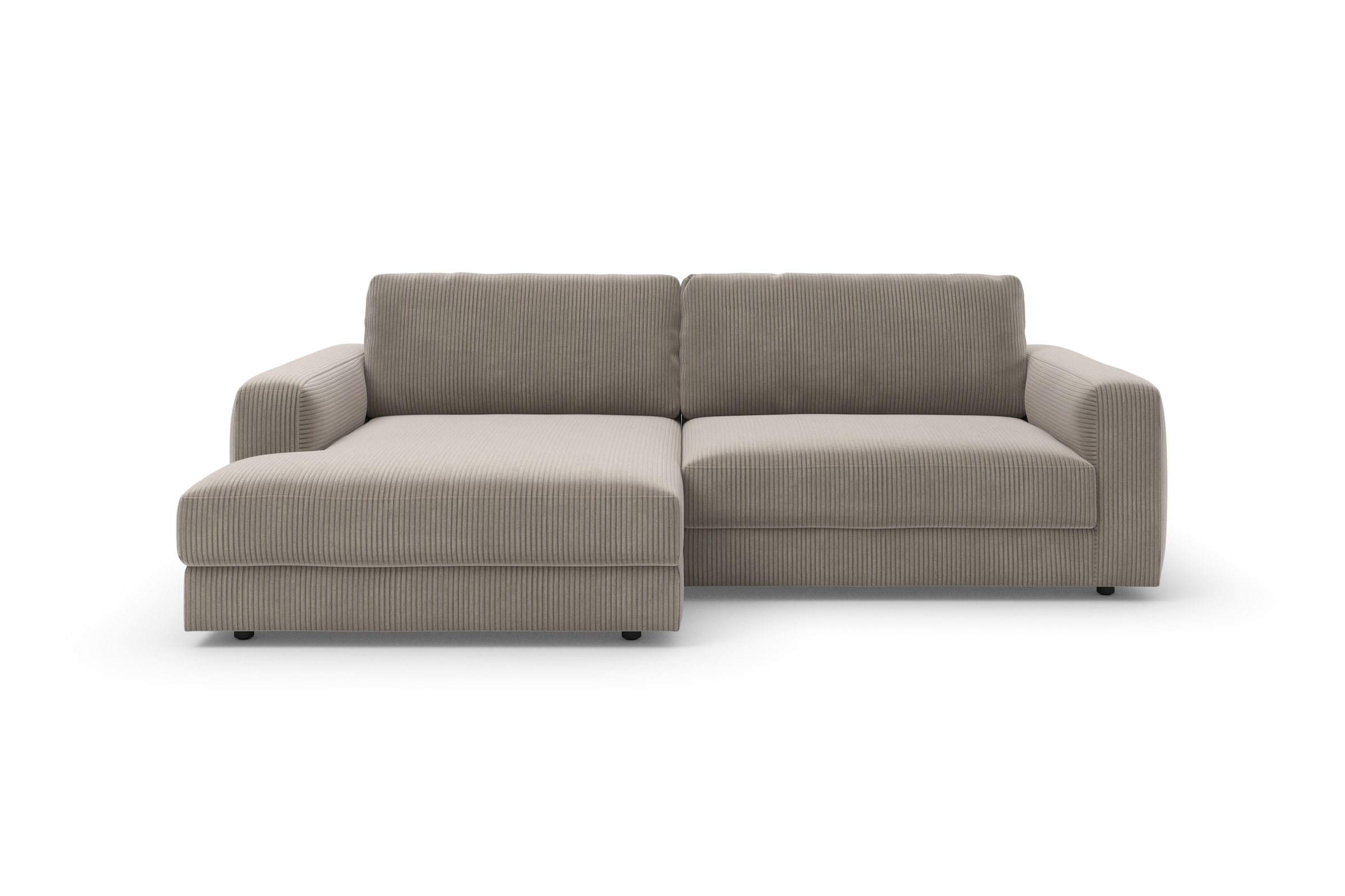 TRENDMANUFAKTUR Ecksofa »Bourbon«, (2 St.), mit extra hohem Sitzkomfort, auch in Cord erhältlich