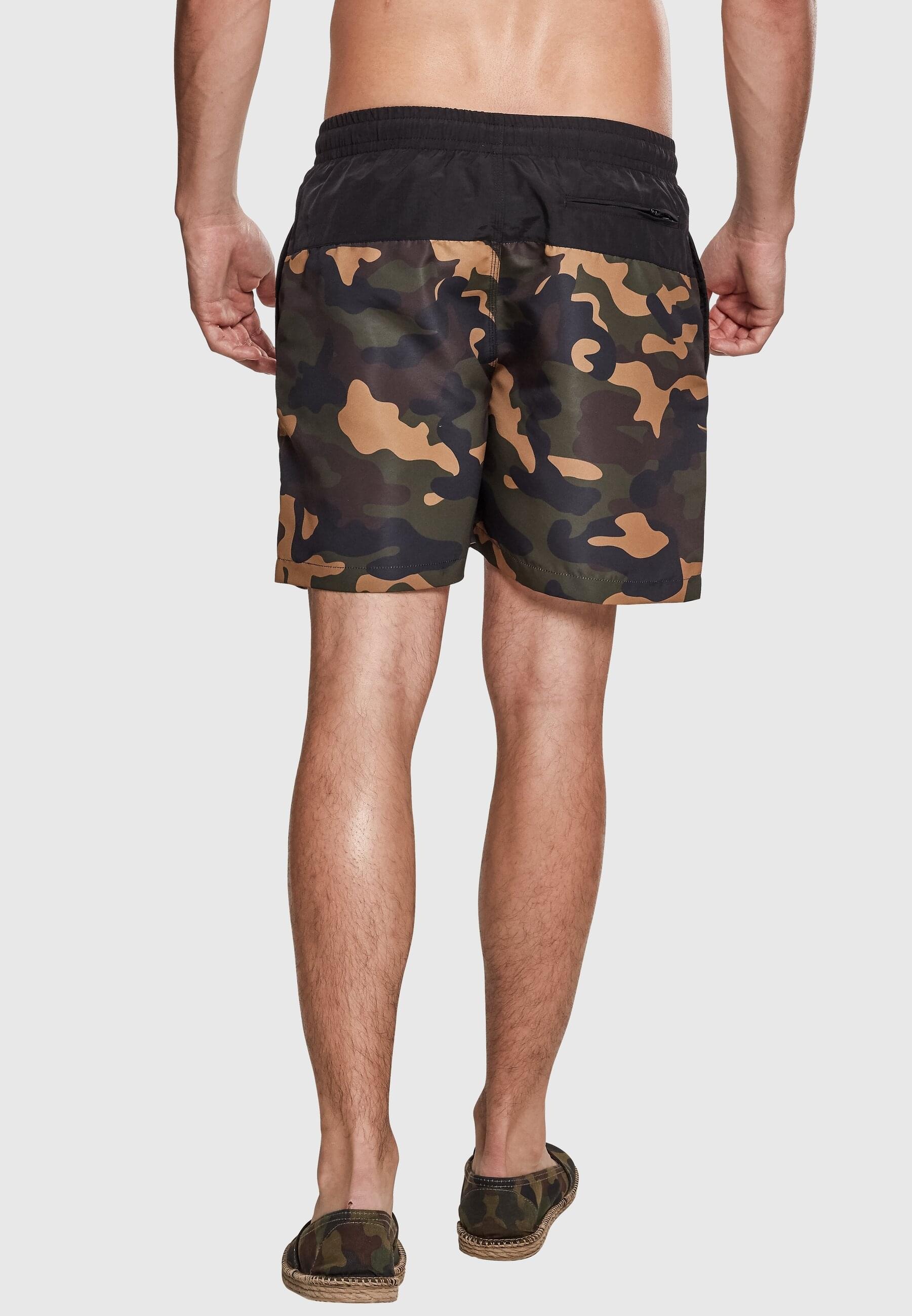 URBAN CLASSICS Badeshorts »Urban Classics Herren Block Swim Shorts«