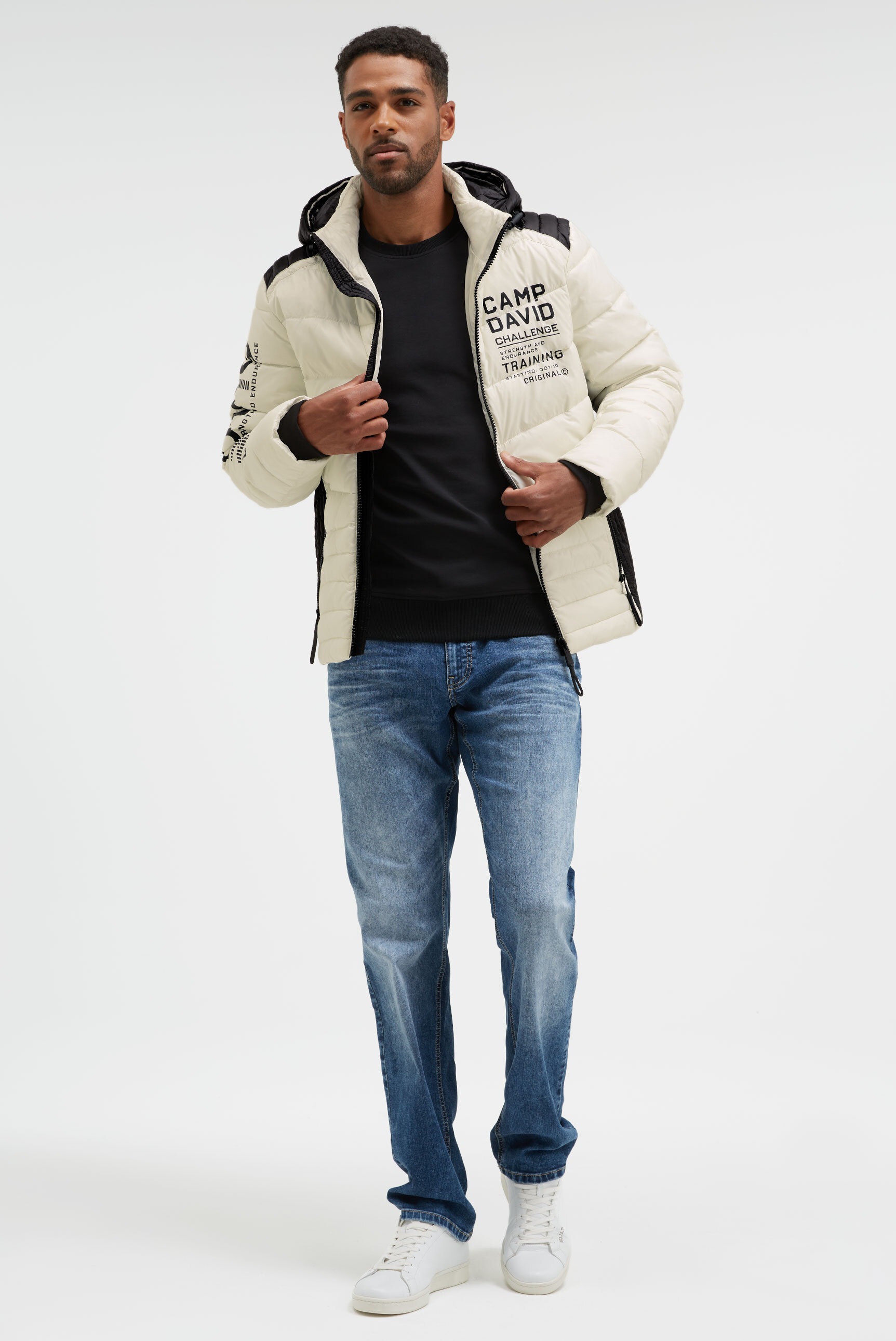 Thumbnail - CAMP DAVID Winterjacke mit Kapuze mit abtrennbarer Kapuze