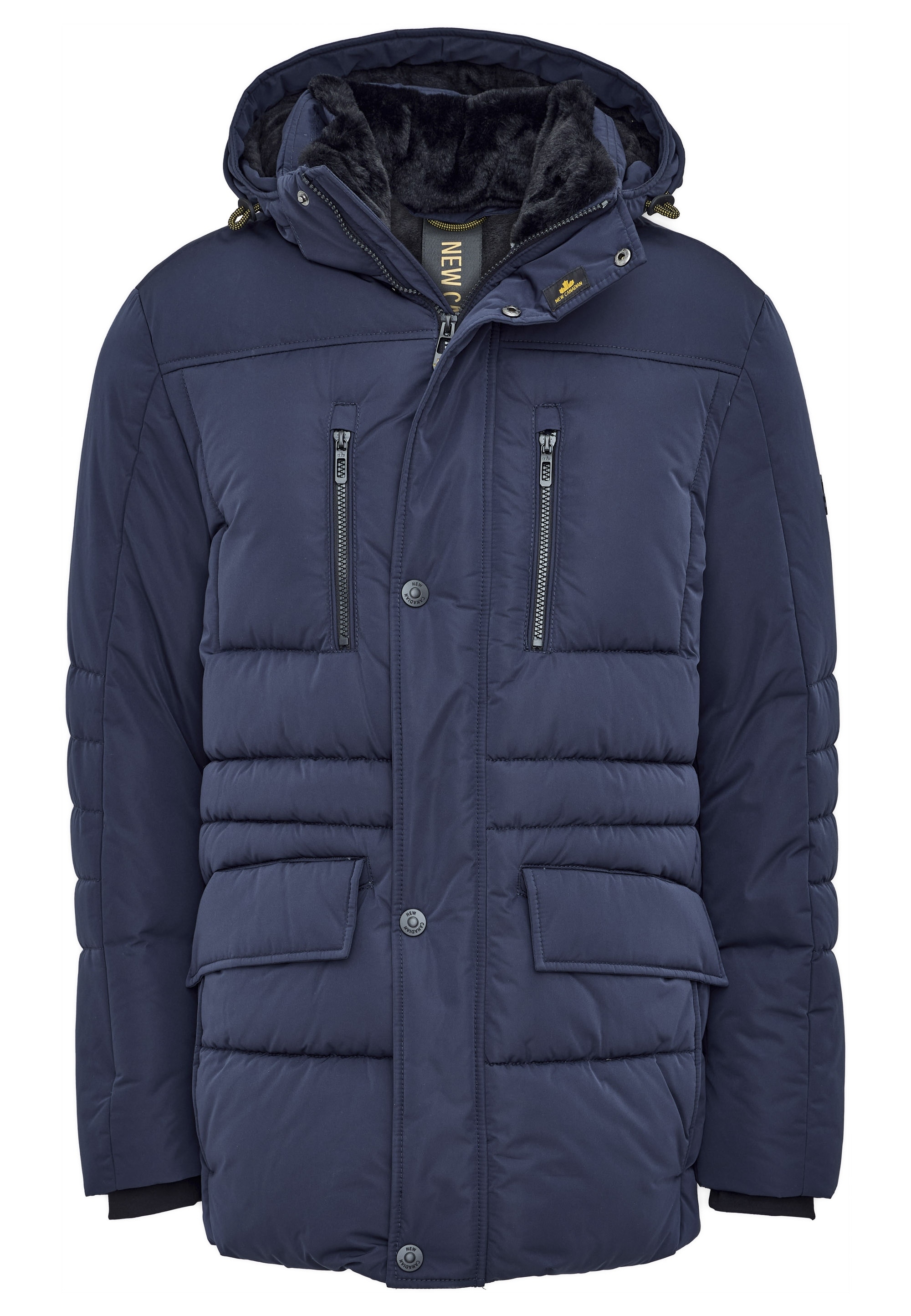 New Canadian Outdoorjacke »dry iQ-Funktionsjacke«, mit abnehmbarem Fellkragen