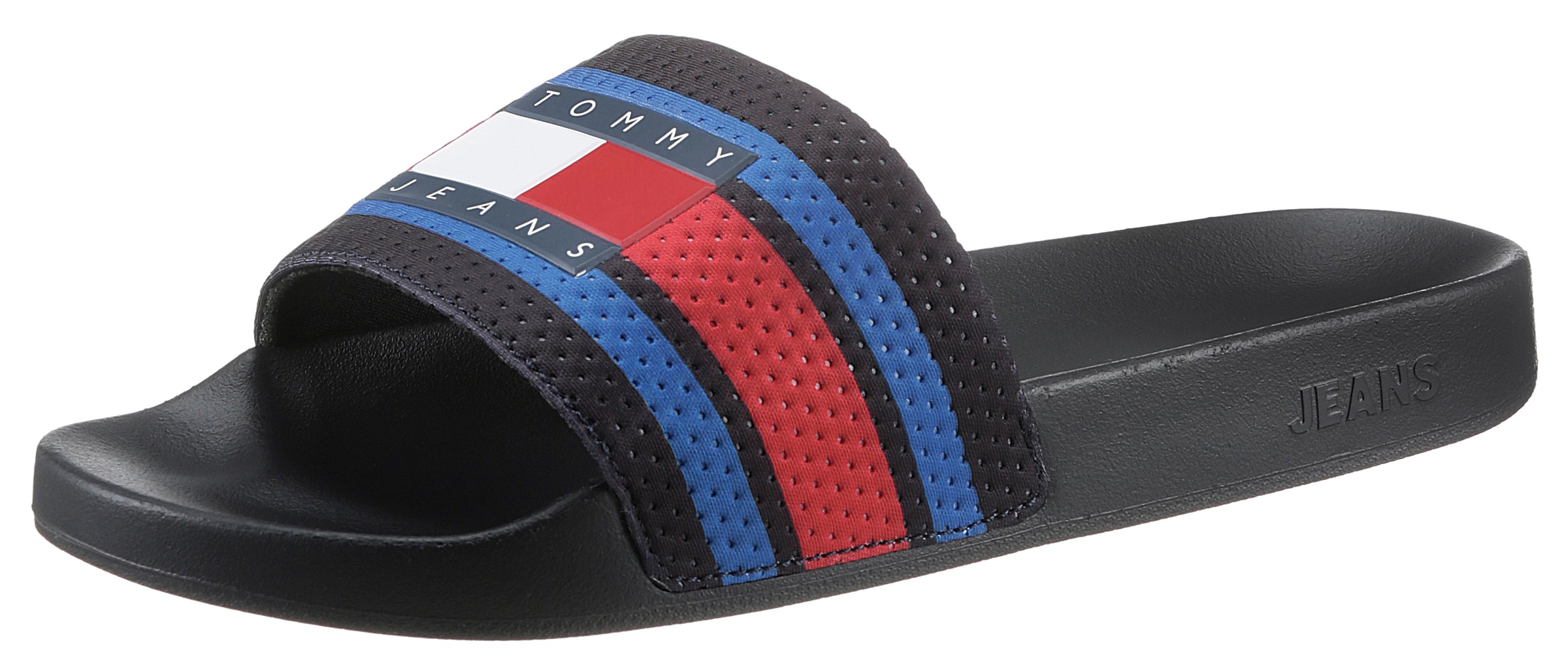 Tommy Jeans Badesandale »TOMMY JEANS MENS NEO POOL SLIDE« für Bad und Strand super geeignet