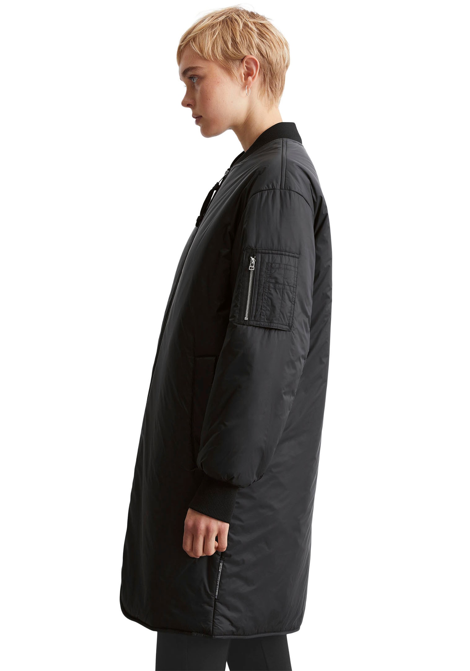 Marc OPolo DENIM Kurzmantel, im Long-Bomber-Look günstig online kaufen