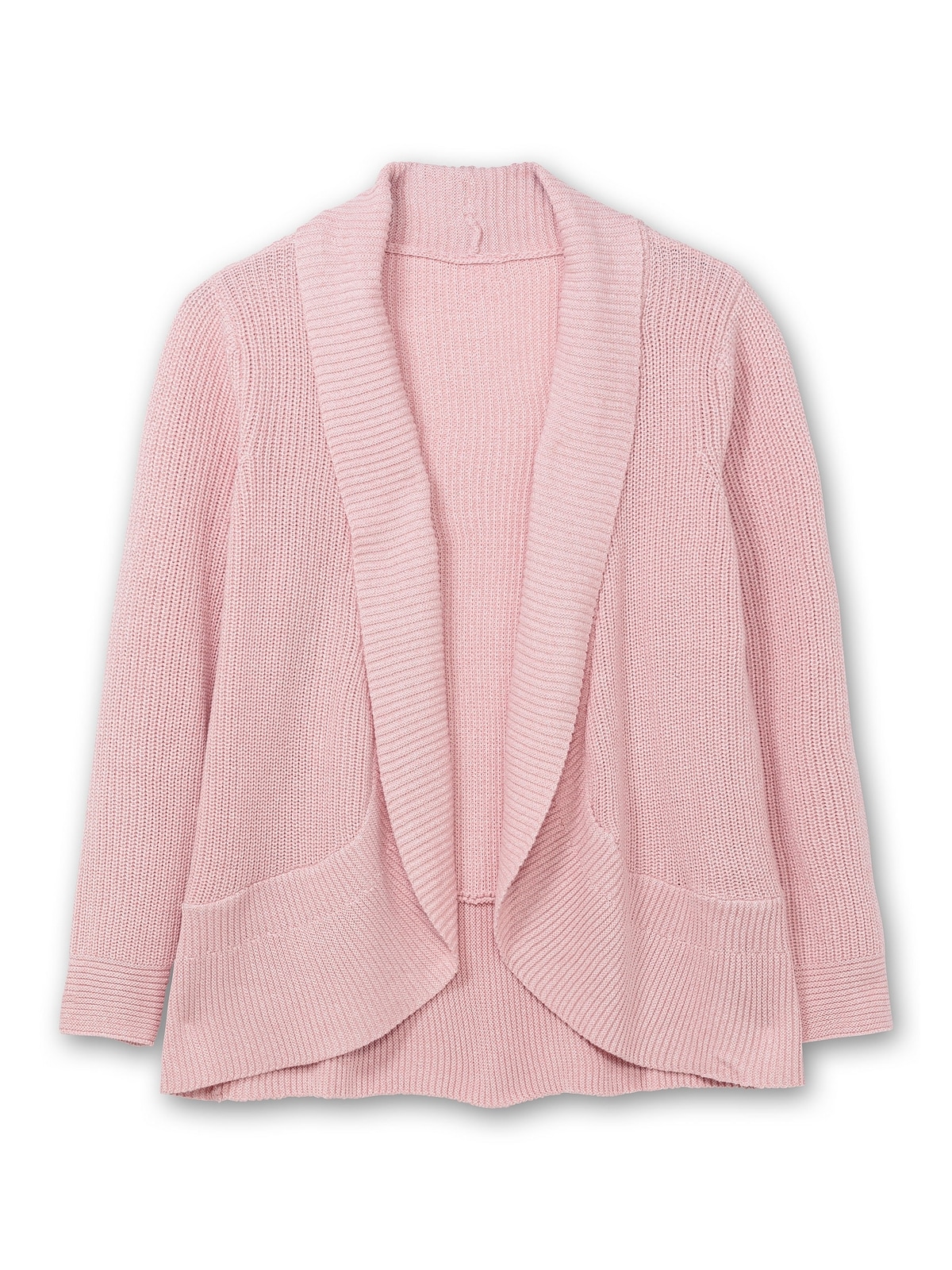 Sheego Strickjacke »Große Größen«, mit Schalkragen