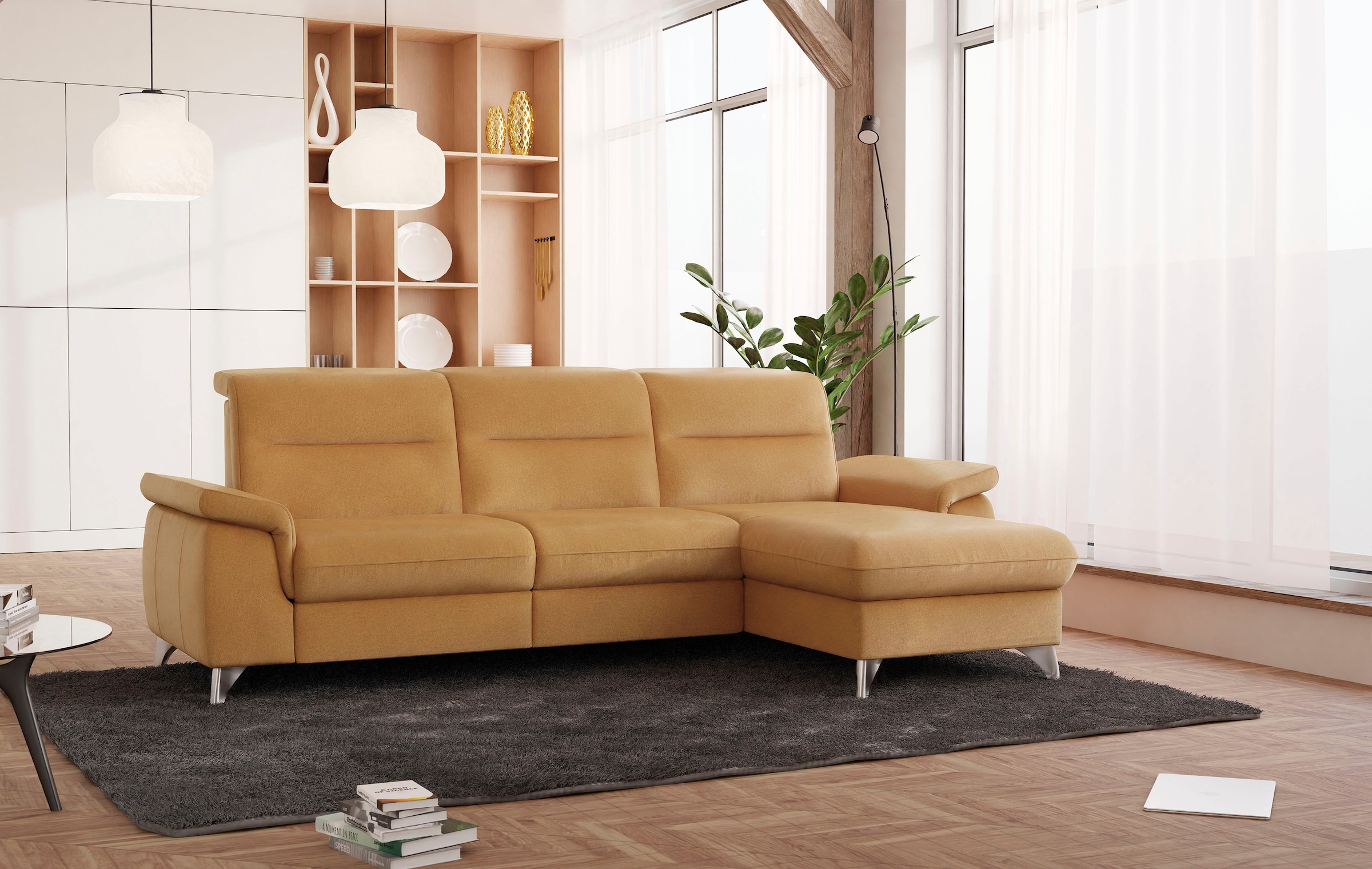 sit&more Ecksofa "Astoria L-Form", wahlweise mit motorischer Relaxfunktion günstig online kaufen