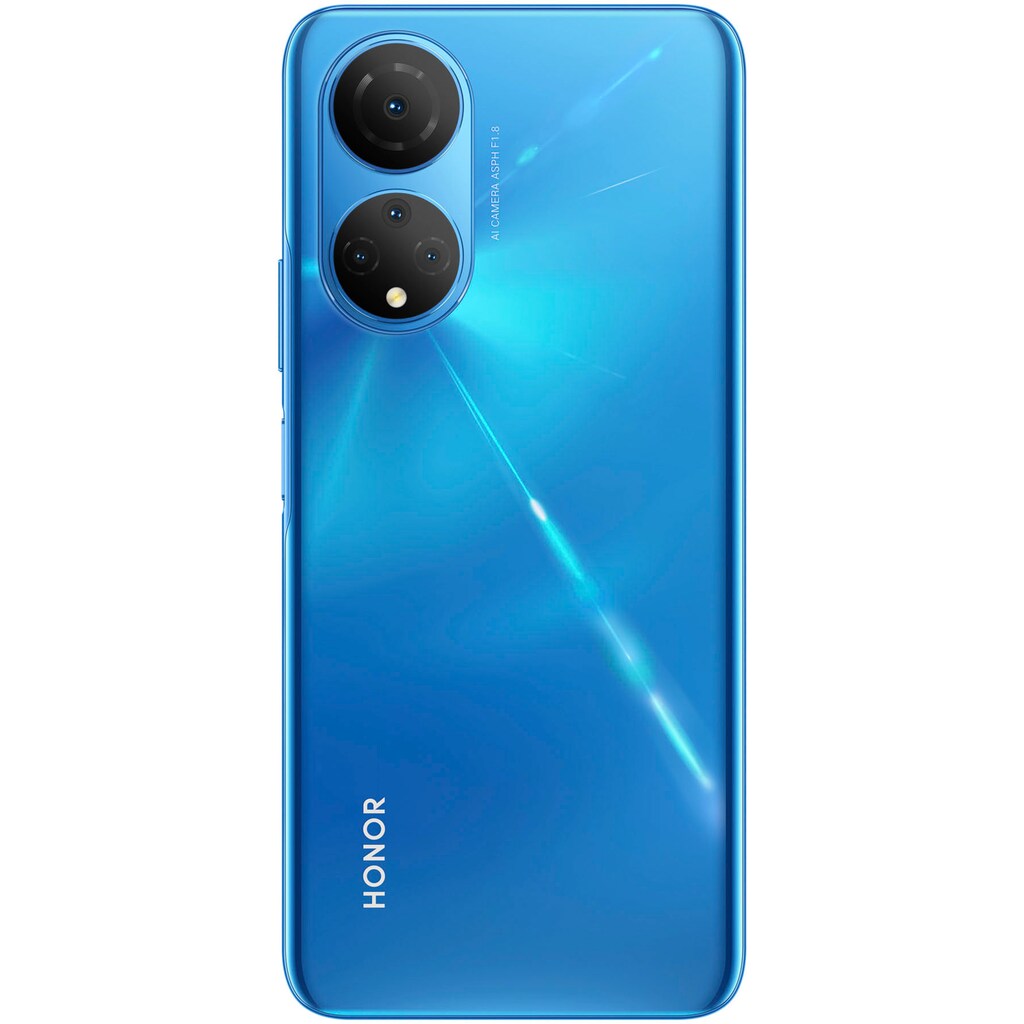 Honor Smartphone »X7«, Ocean Blue, 17,12 cm/6,74 Zoll, 128 GB Speicherplatz