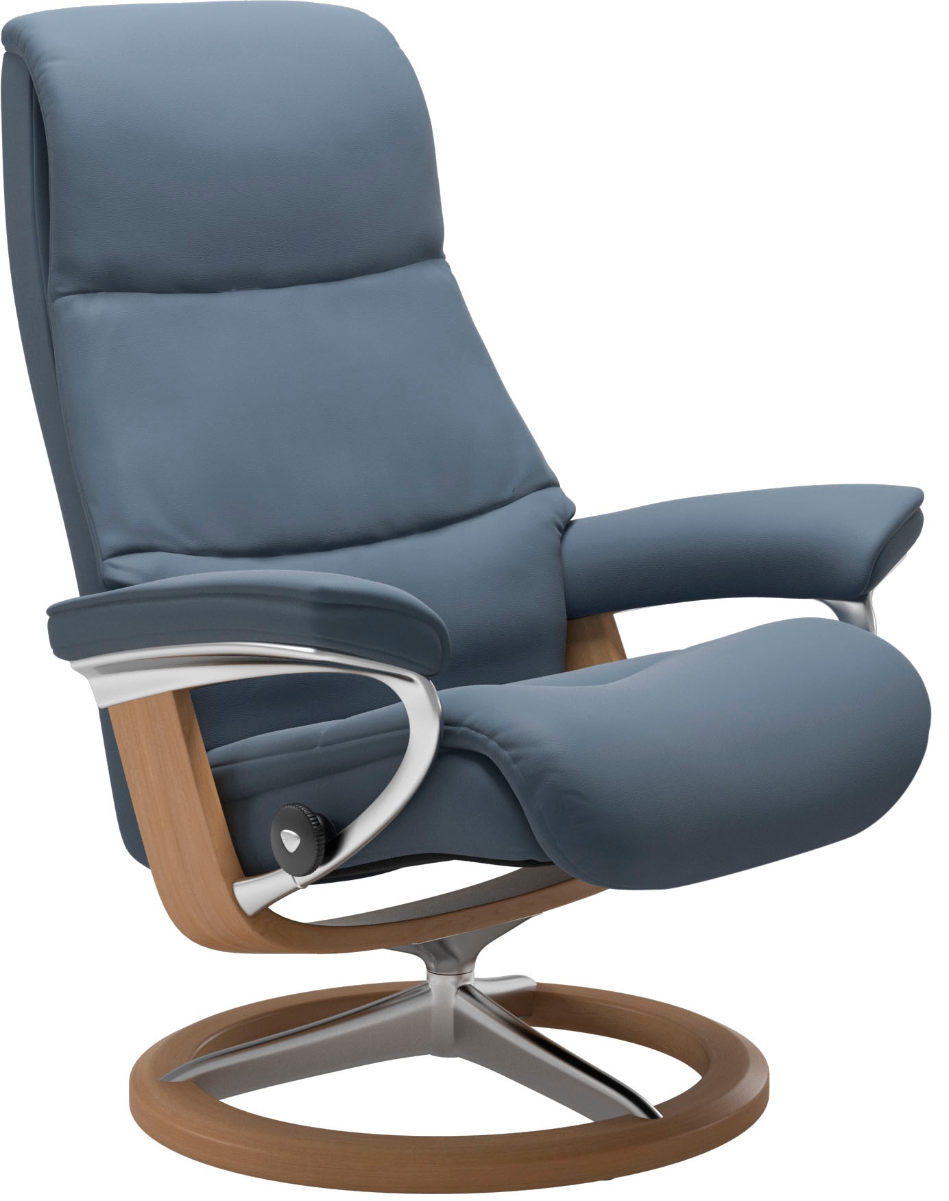 Stressless "View" Set, Relaxsessel mit Hocker, mit Signature Base, Größe S, günstig online kaufen