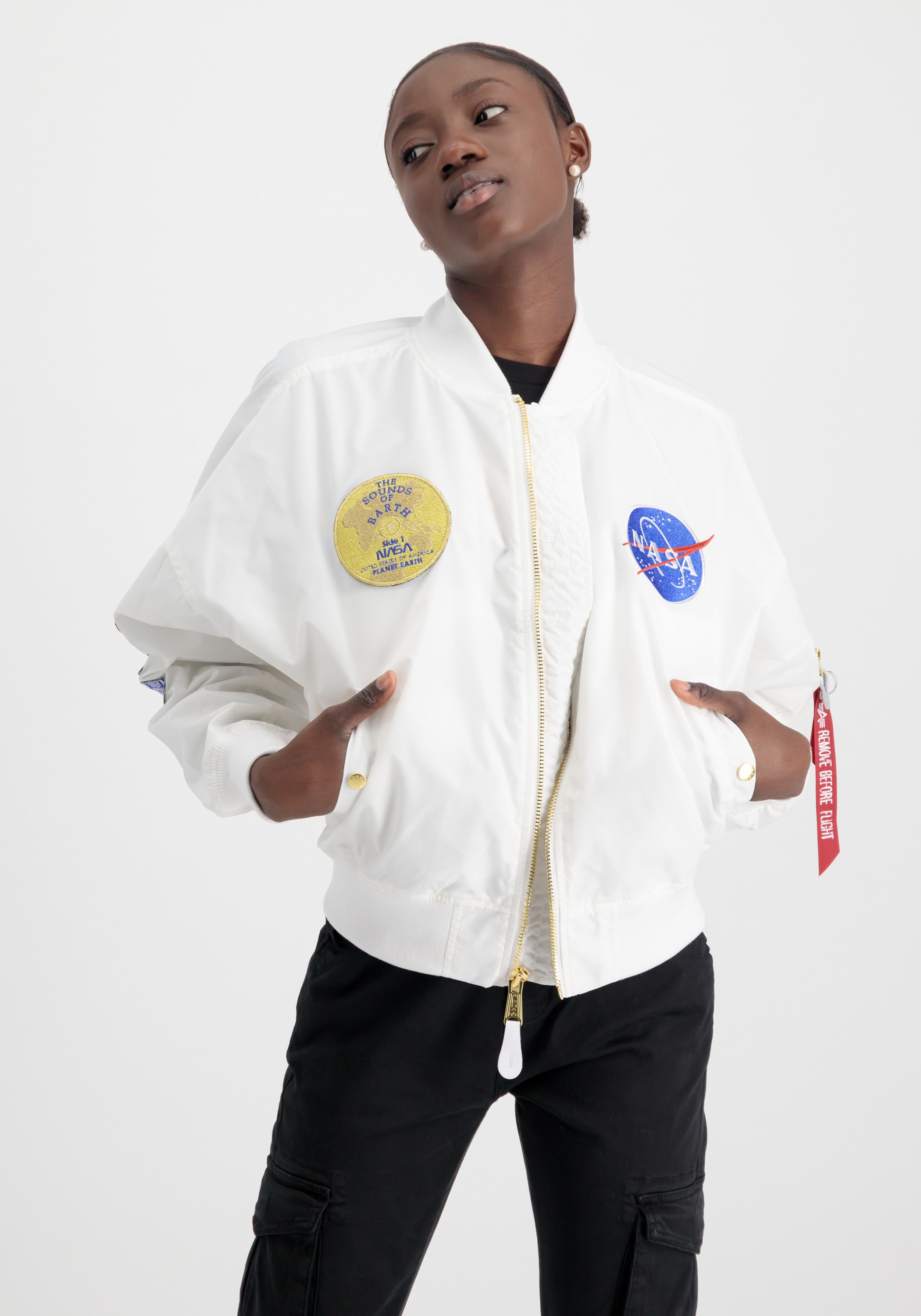 Alpha Industries Bomberjacke »Alpha Industries Women - Bomber Jackets MA-1 TT OS Voyager Women«