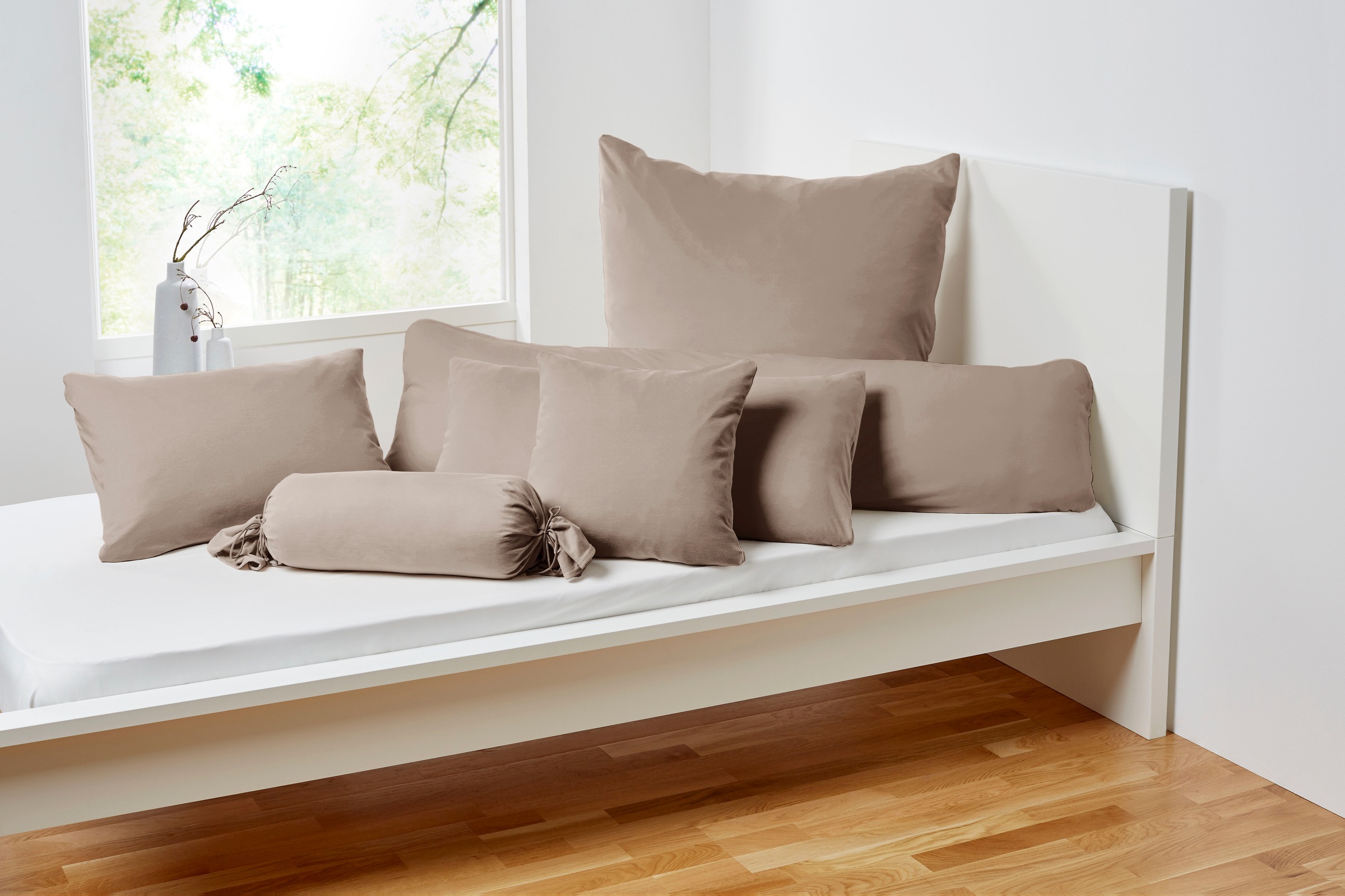 Primera Kissenbezug "Primera Mako-Feinjersey Kissenbezug im Doppelpack" In günstig online kaufen