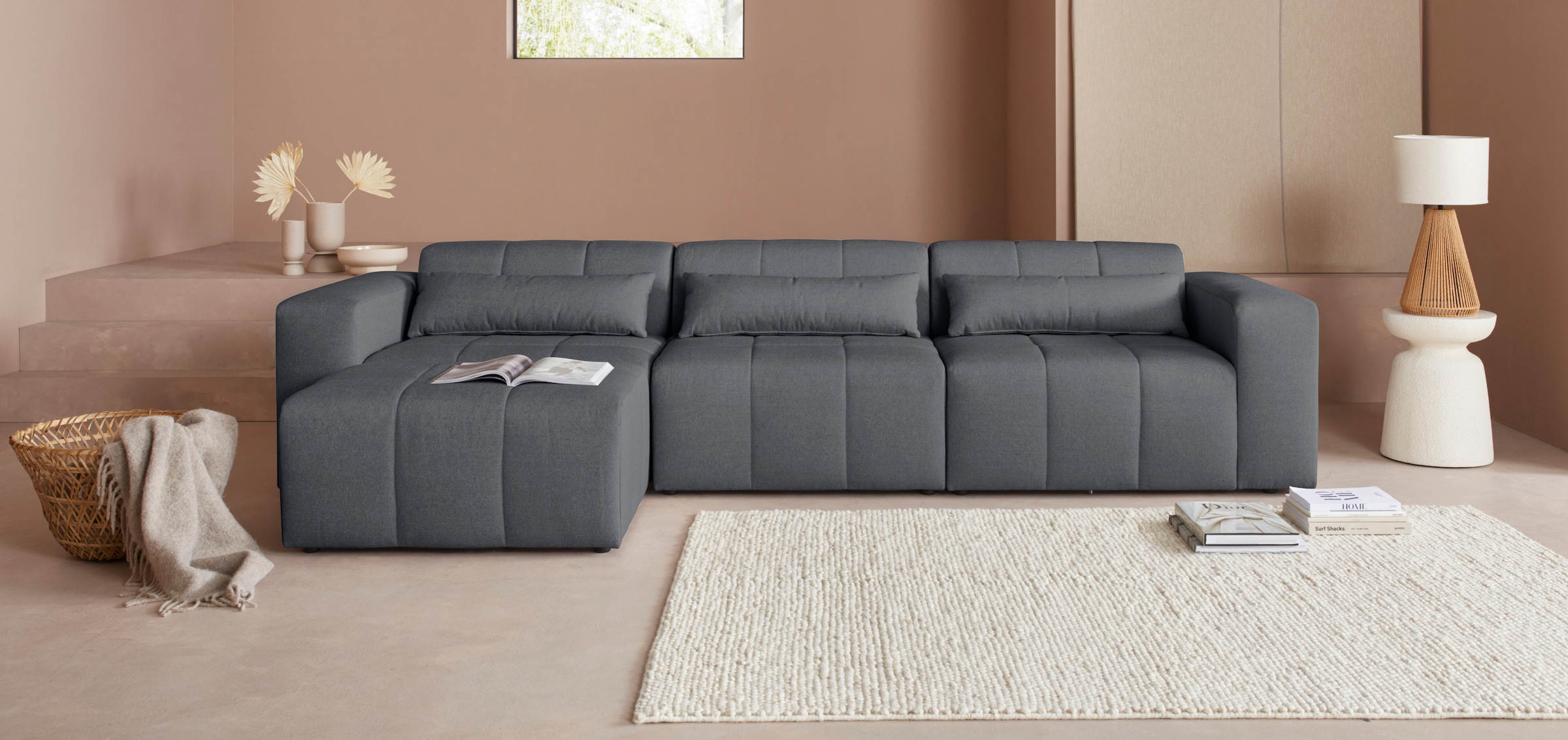 LeGer Home by Lena Gercke Ecksofa "Maileen L-Form", Modulsofa, bestehend au günstig online kaufen