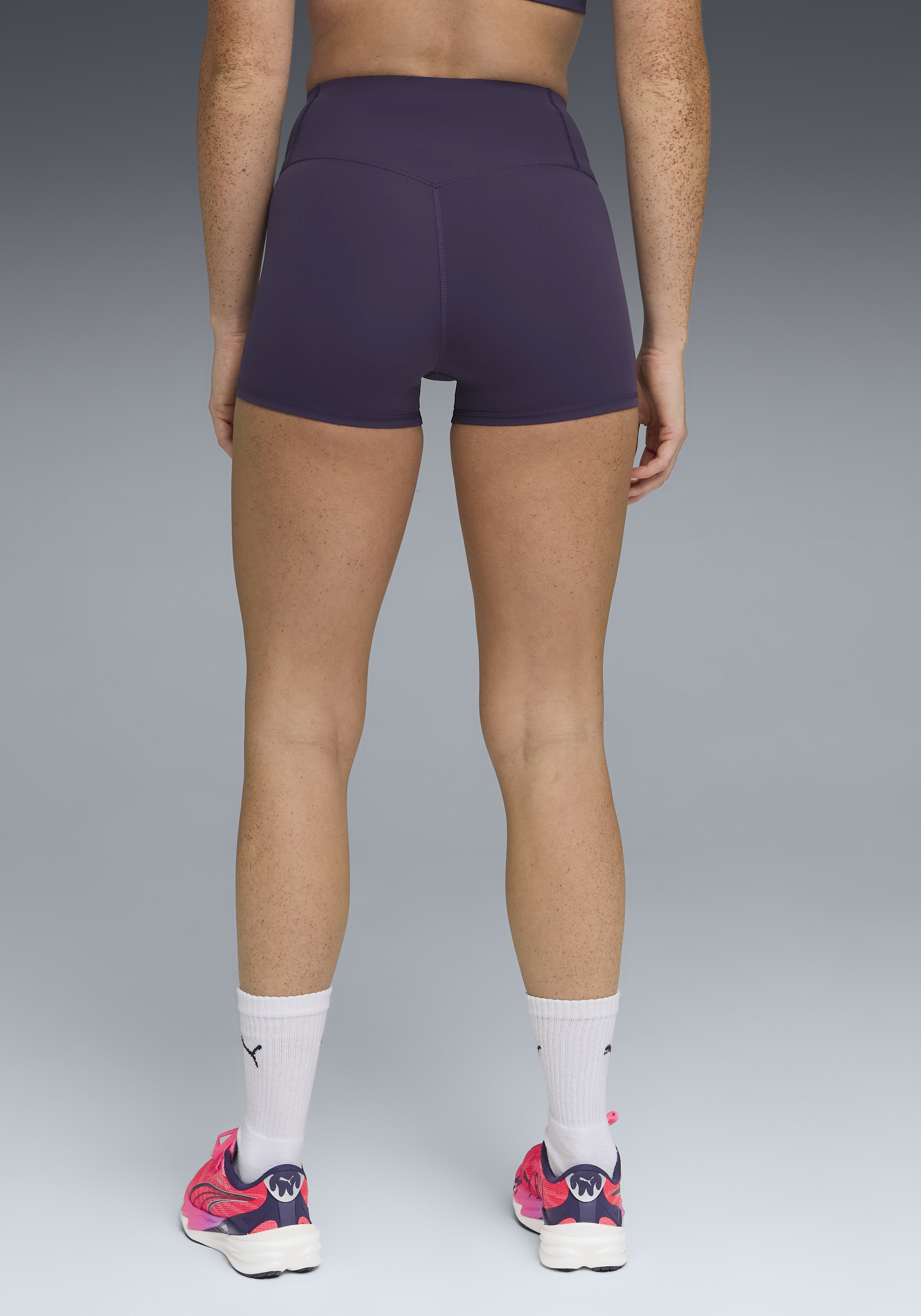 PUMA Trainingsshorts »W  X HYROX SHAPELUXE 3" TIGHT SHORT«  für Fitness und sportliche Aktivitäten, mit LYCRA® Adaptiv Faser