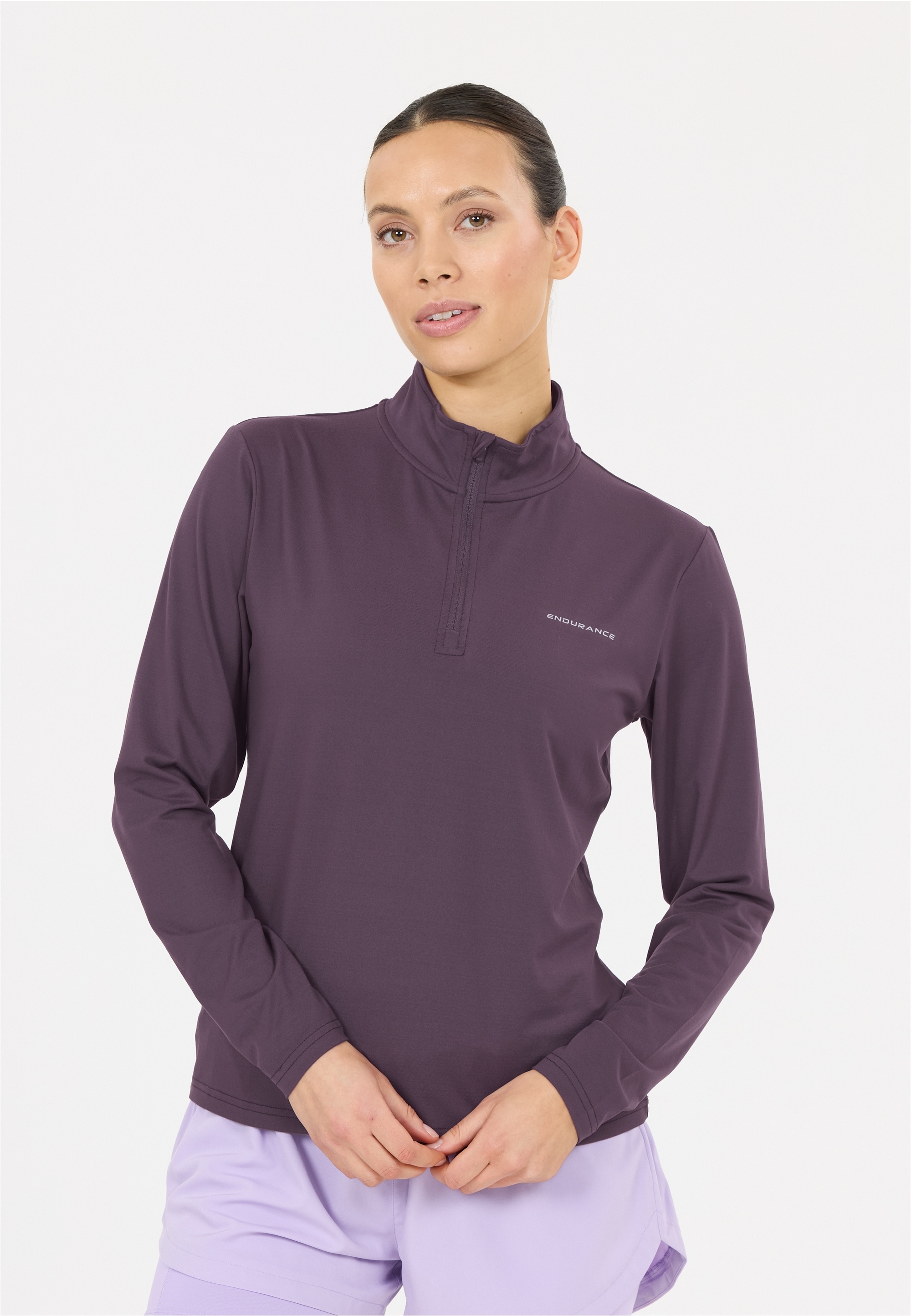 ENDURANCE Funktionsshirt "Aileen" aus schnelltrocknendem Funktionsmaterial