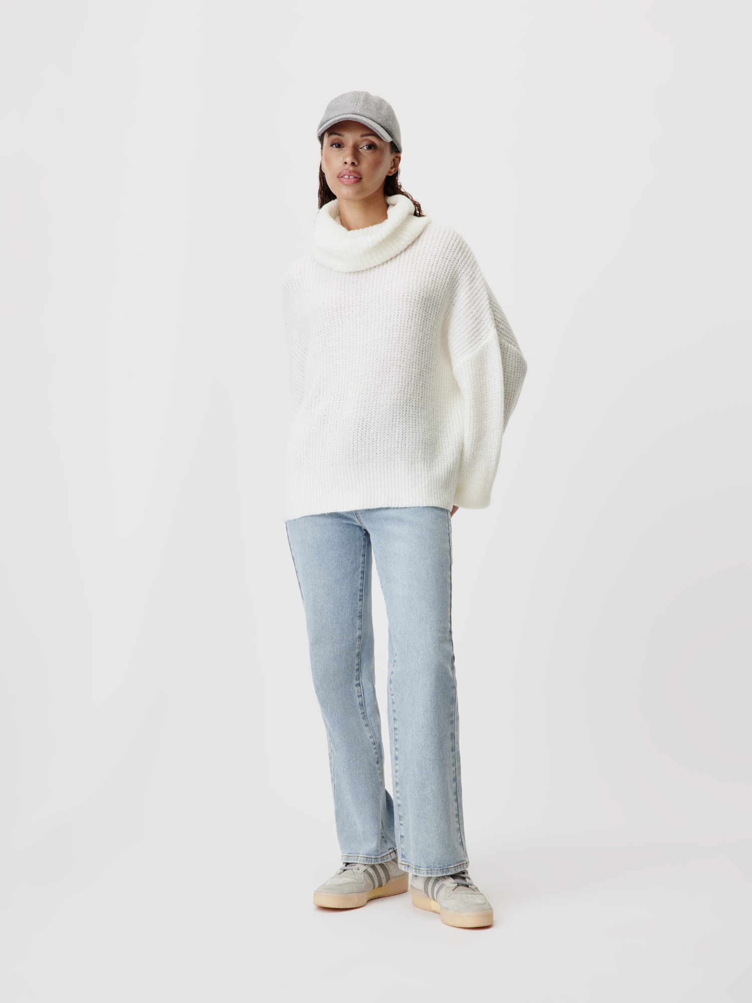 LeGer Strickpullover »Jarine, LeGer by Lena Gercke«, Loose fit mit Rundhalsausschnitt