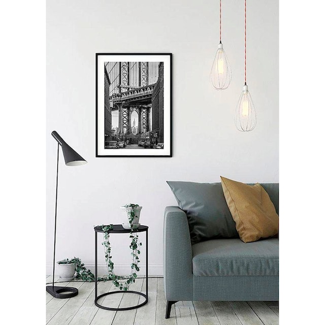 Komar Poster »Brooklyn Bridge«, Städte, (1 St.), Kinderzimmer, Schlafzimmer,  Wohnzimmer | BAUR